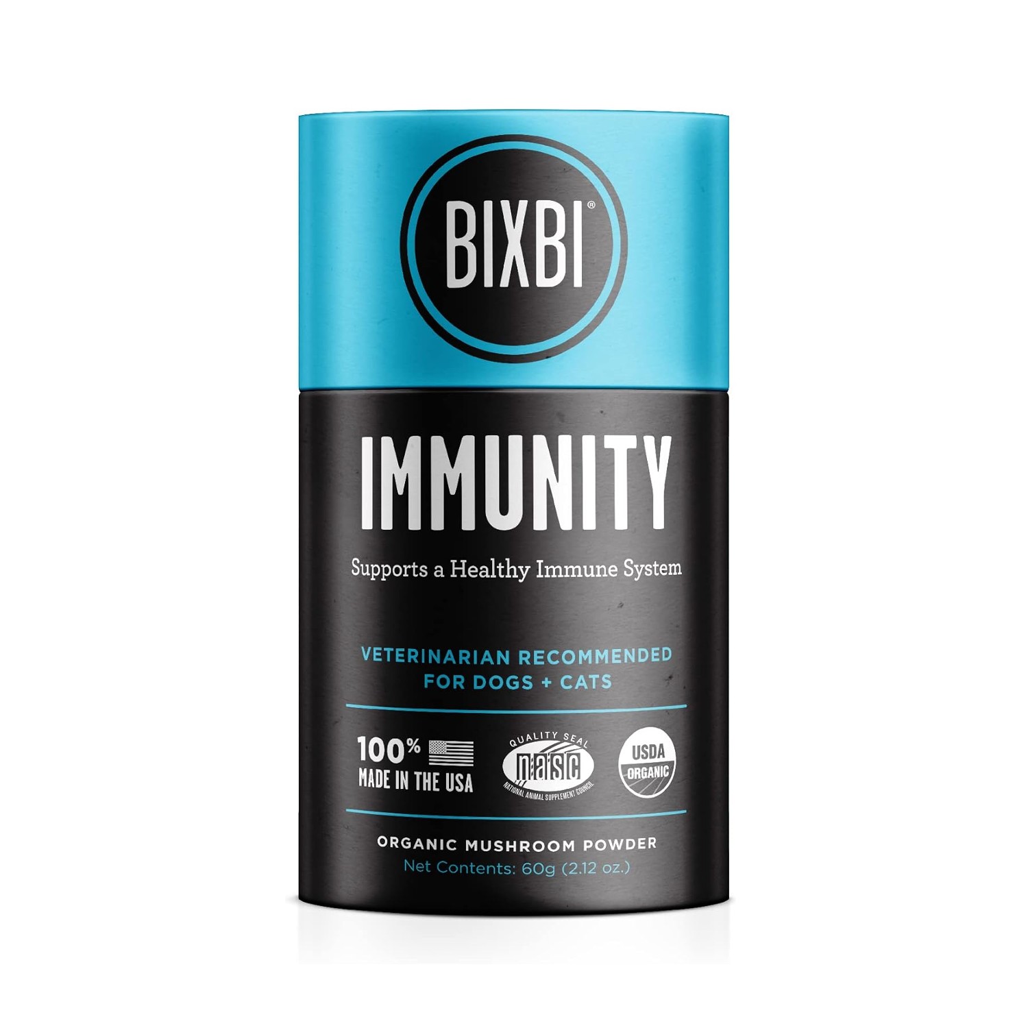 BIXBI Organic Immunity Dog Supplement - Mushroom Powder