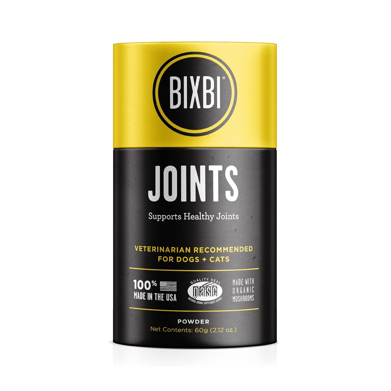 bixbi-organic-joint-dog-supplement-mushroom-powder