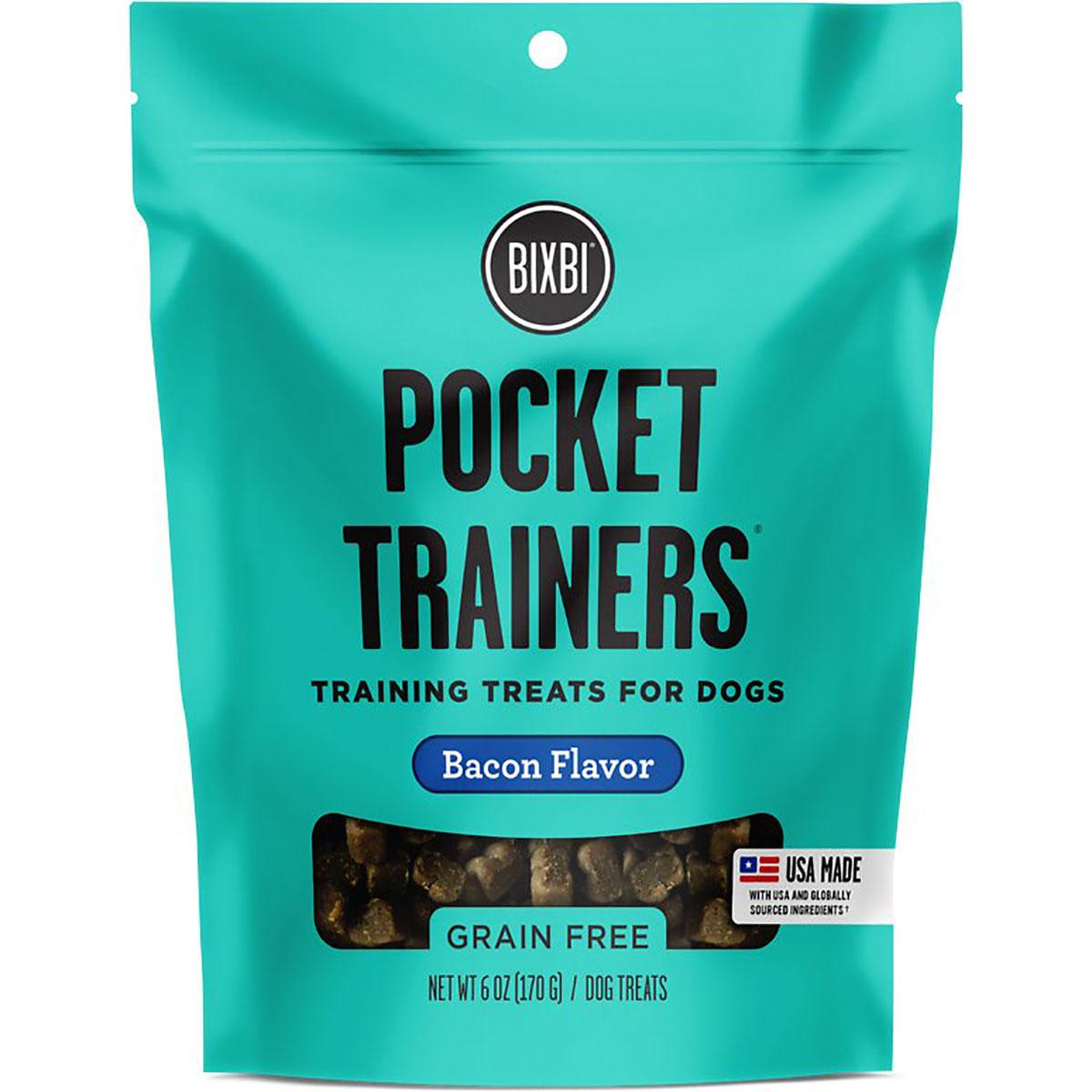 BIXBI Pocket Trainers Bacon Flavor Dog Treats