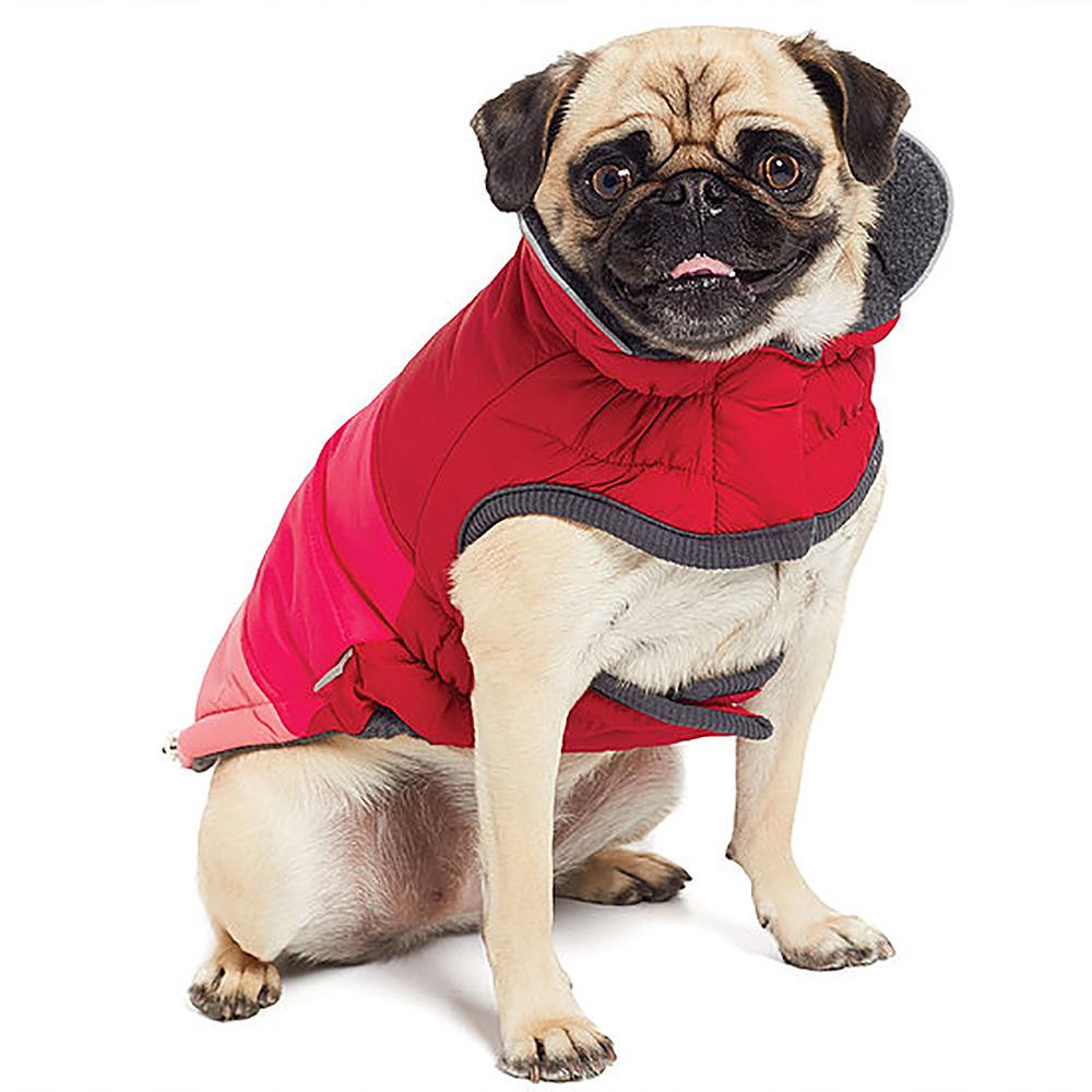 Blackcomb Puffer Dog Jacket - Red | BaxterBoo