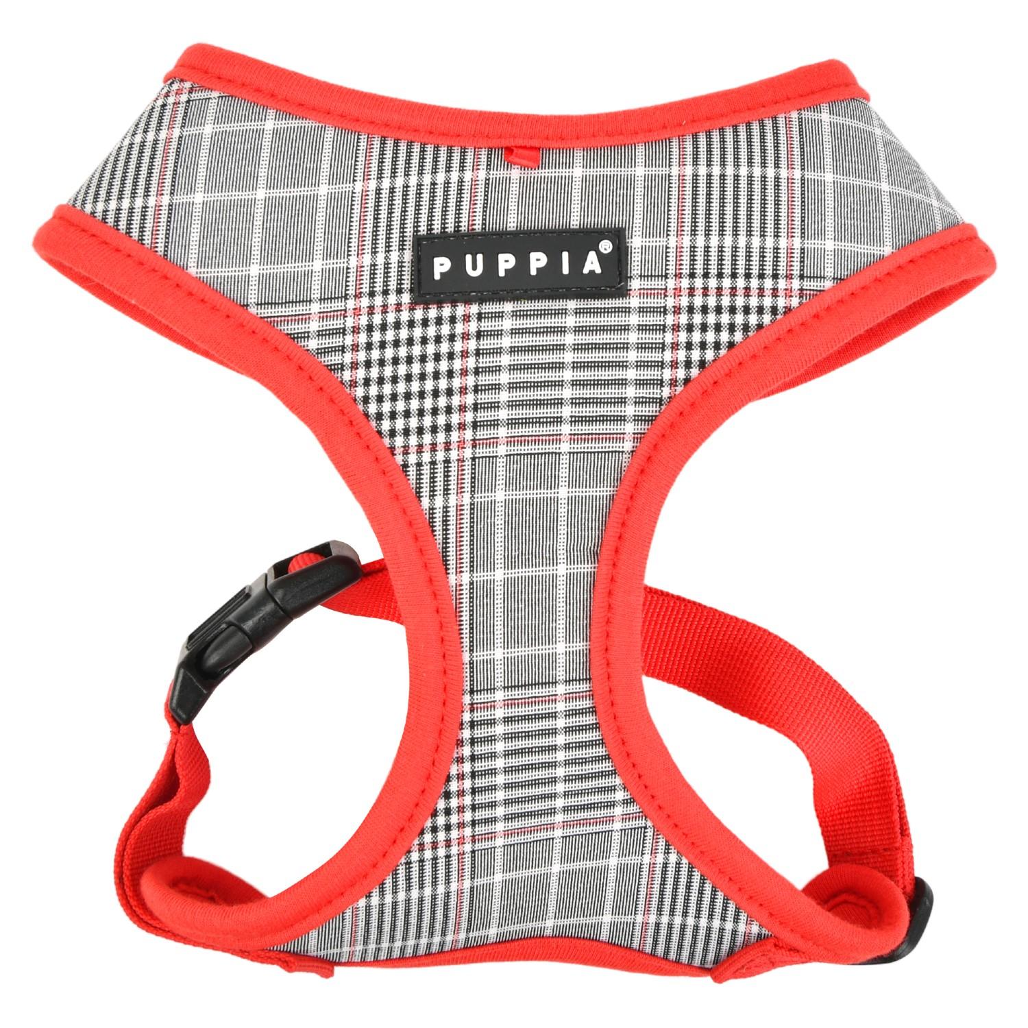 Blake Adjustable Dog Harness by Puppia - Red