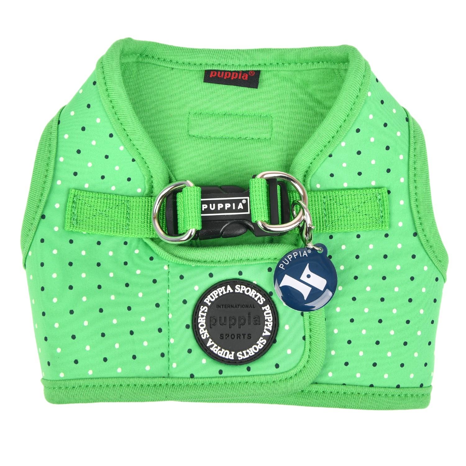 Bonnie Vest Dog Harness by Puppia - Green