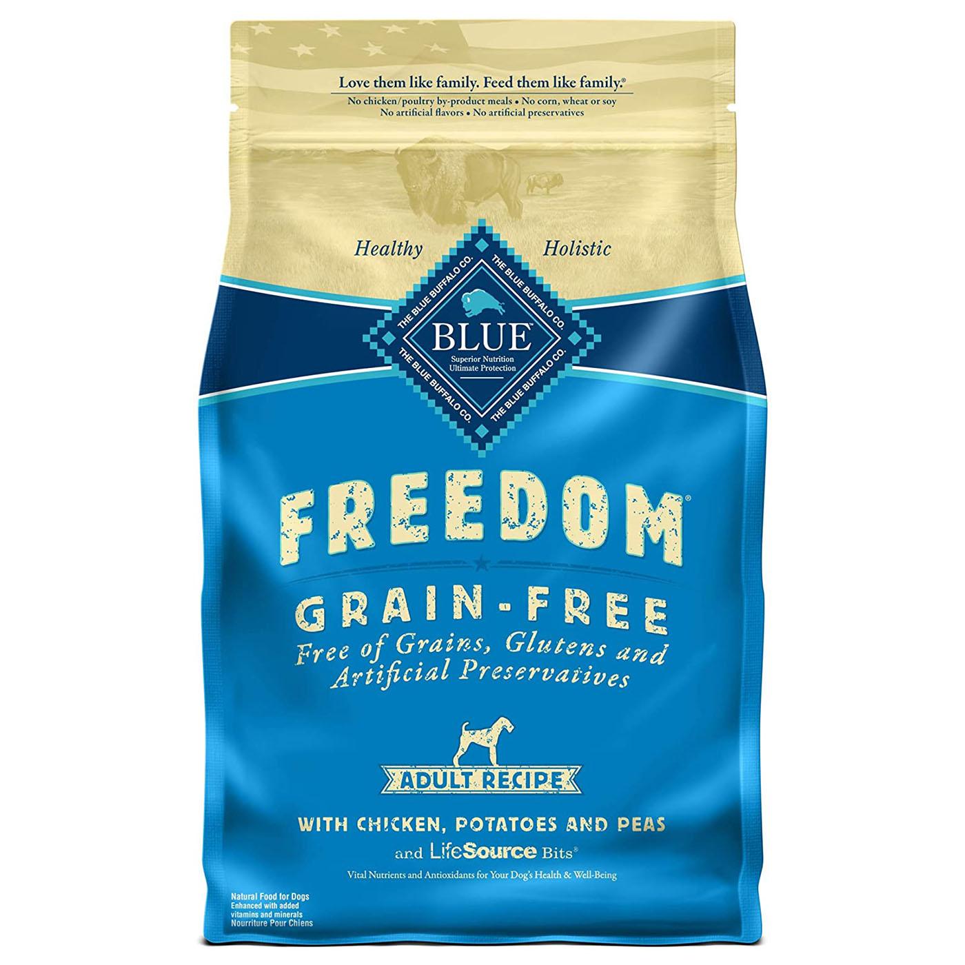Blue Buffalo Freedom Grain Free Dog Food - Chicken