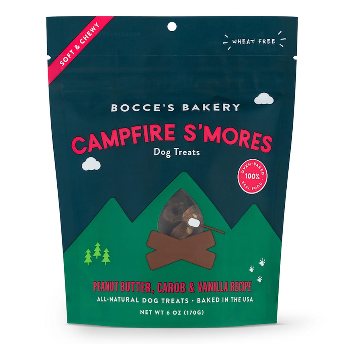 Bocce's Bakery Campfire S'mores Soft & Chewy Dog Treats