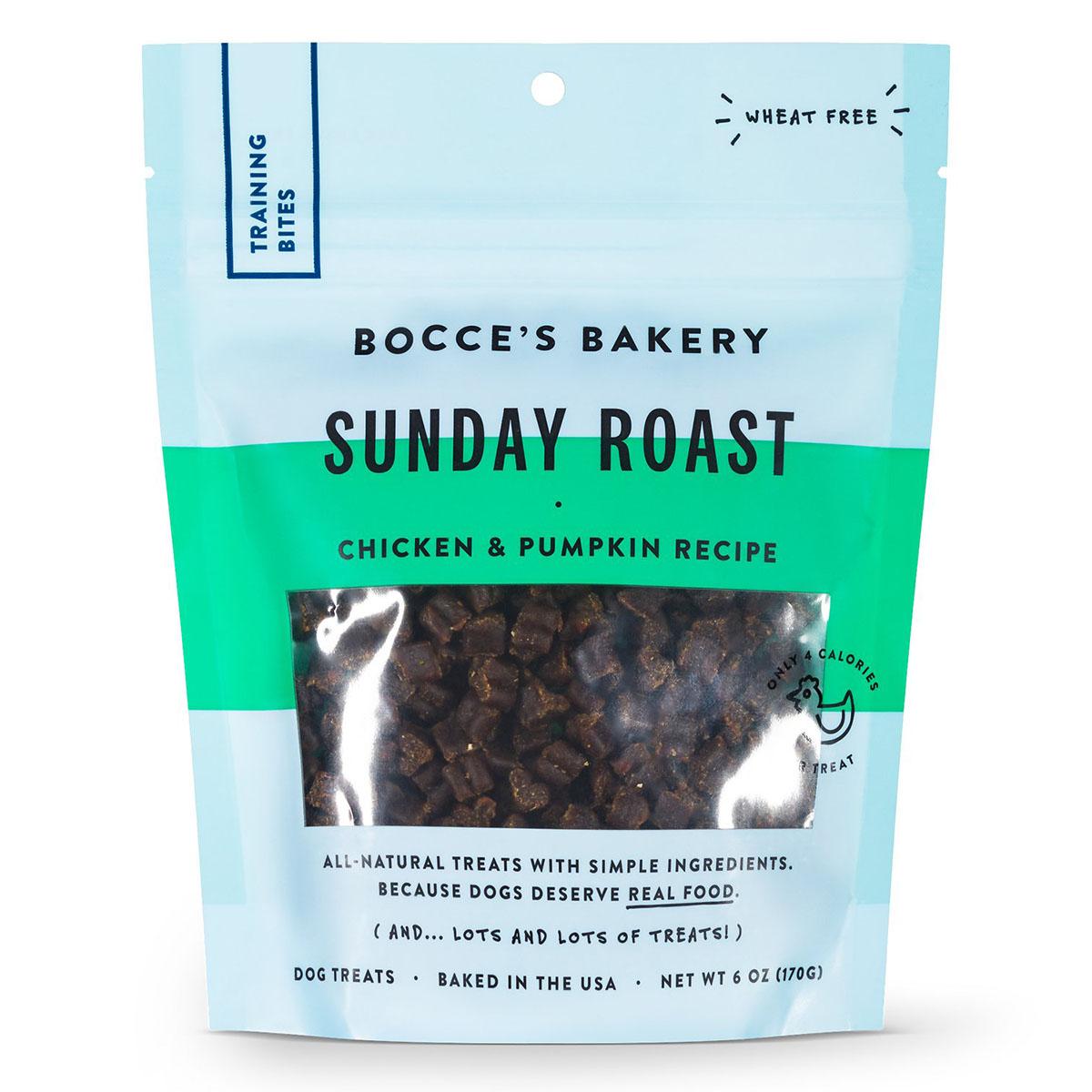 Bocce's Bakery Sunday Roast Chicken & Pumpkin Training Bites Dog Treats