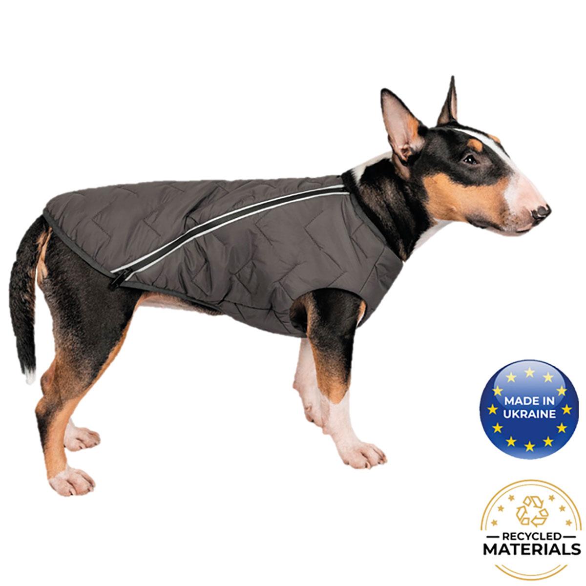 Bonne et Filou Sustainable Eco-Friendly Dog Jacket - Gray
