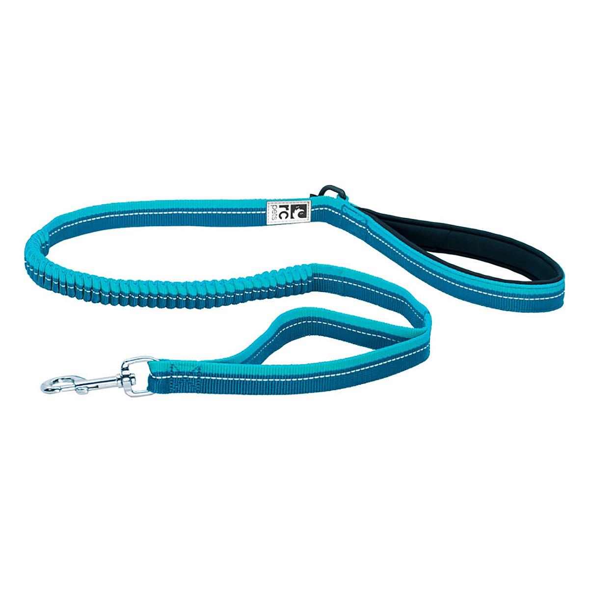 Bungee Traffic Dog Leash by RC Pets - Arctic Blue and Teal