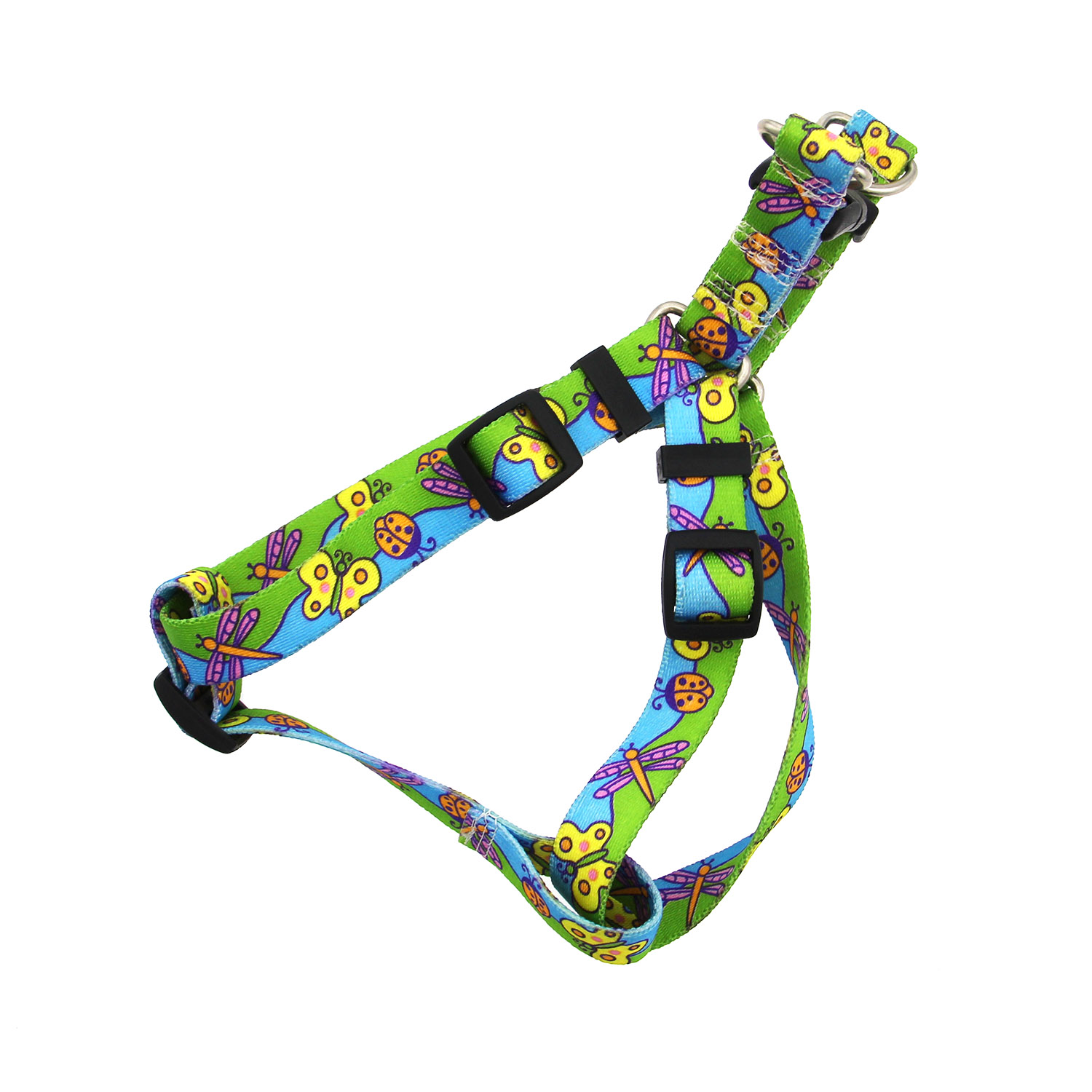Butterflies Step-In Dog Harness by Yellow Dog