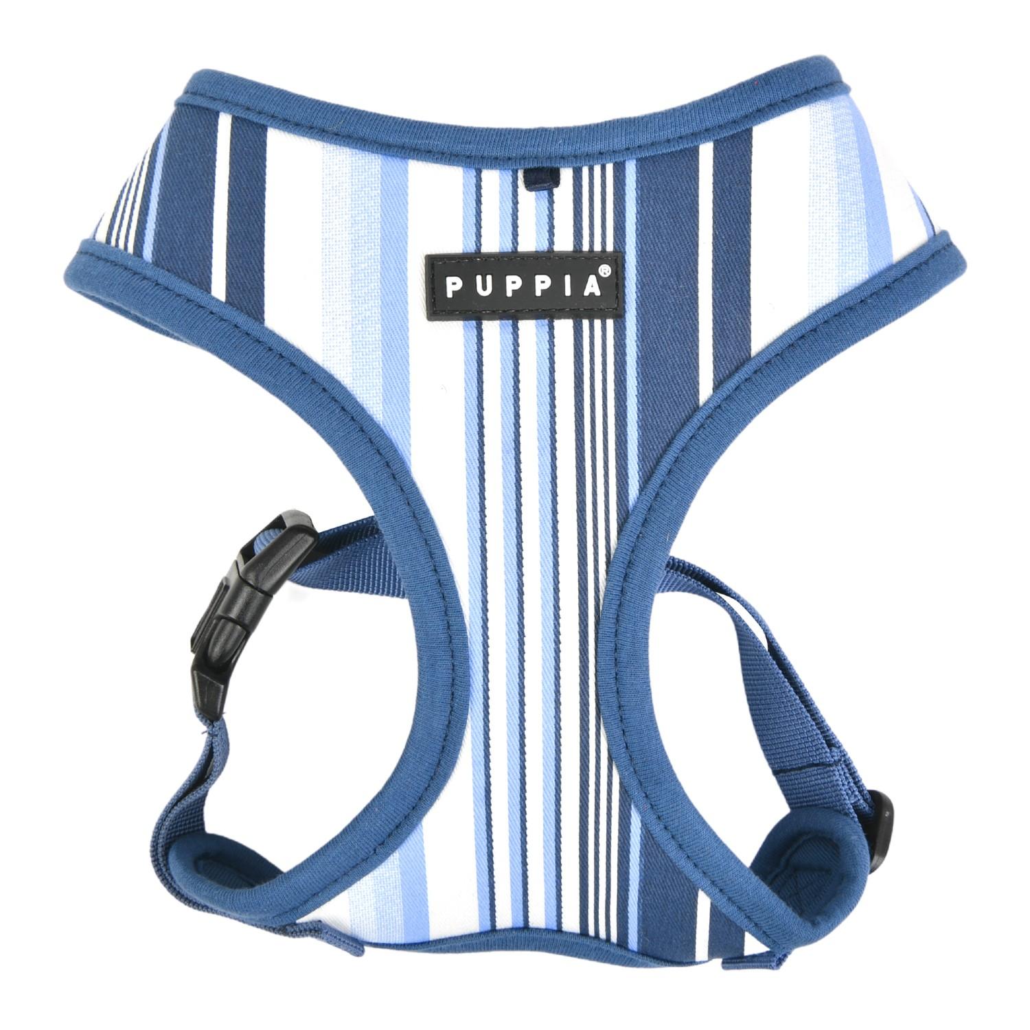 Caiden Adjustable Dog Harness by Puppia - Blue