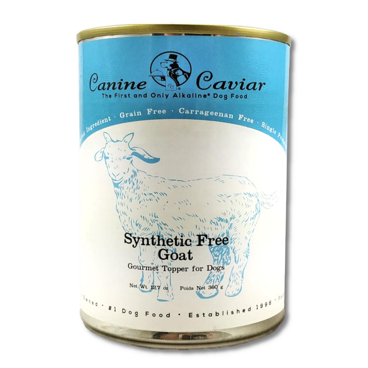 Canine Caviar Synthetic Free Goat Canned Dog | BaxterBoo