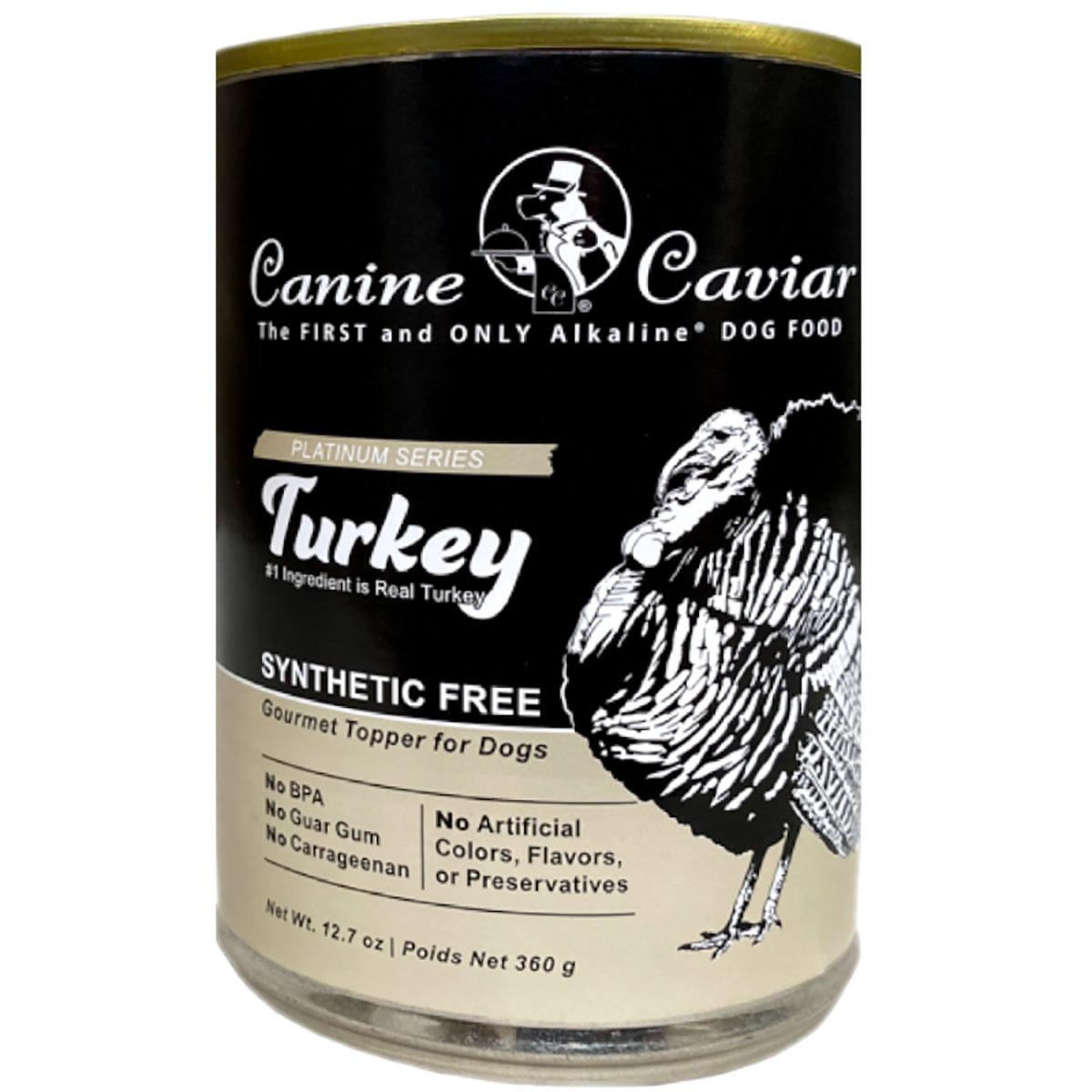 canine-caviar-synthetic-free-turkey-canned-dog-food-topper