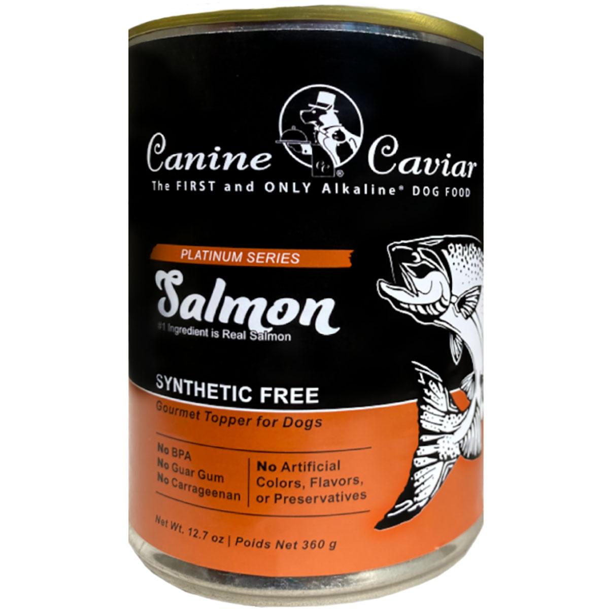 Canine Caviar Synthetic Free Wild Salmon Canned Dog Food