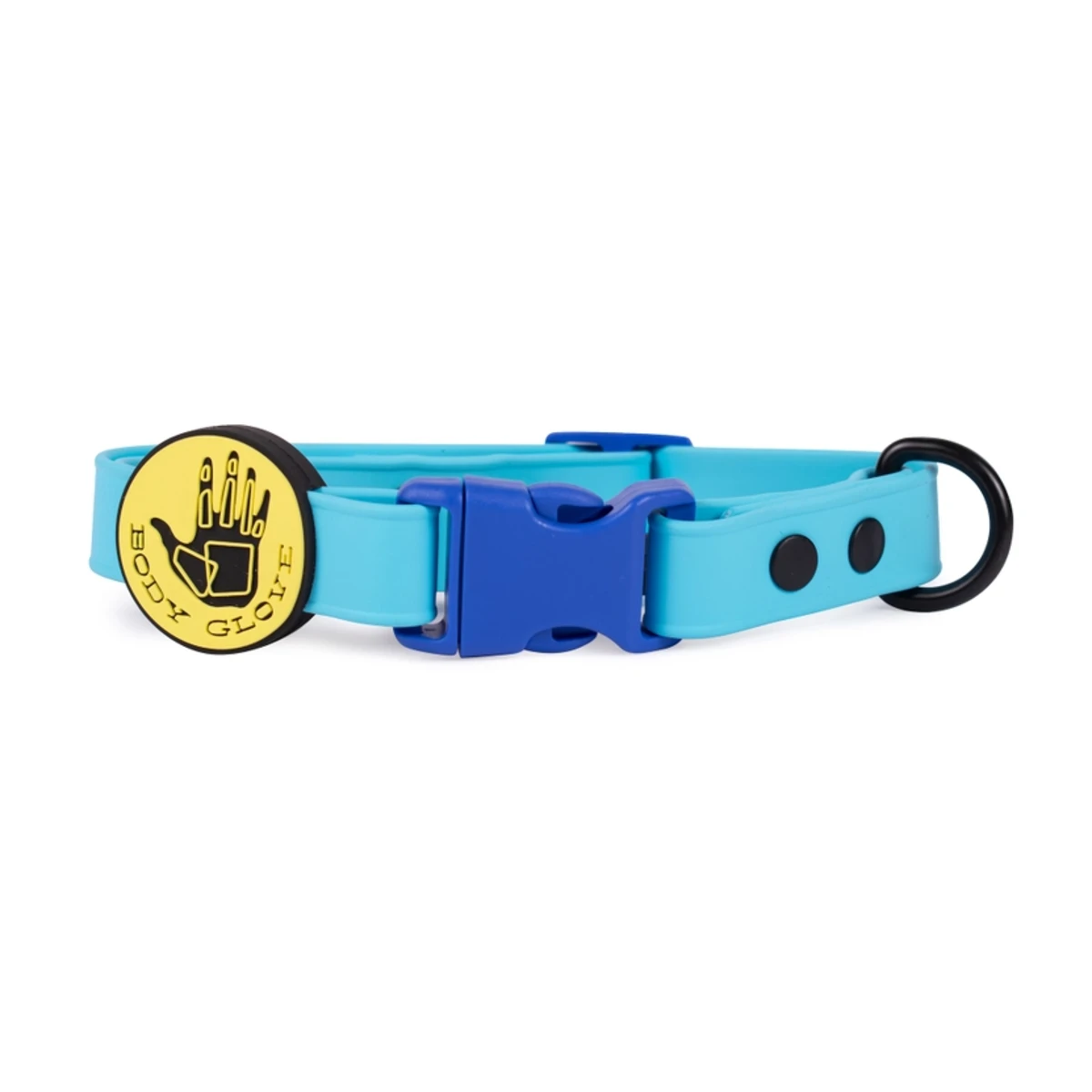 Carolina Pet Body Glove Biothane Waterproof Dog Collar - Sea Mist Blue