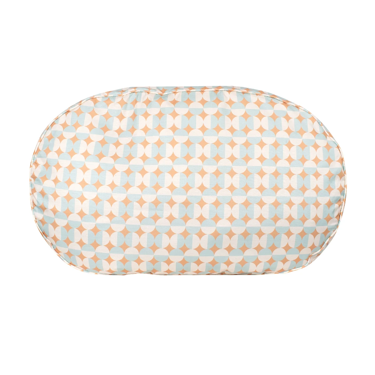 Carolina Pet Oval Lounger Geo Modern Dog Bed - Sunny