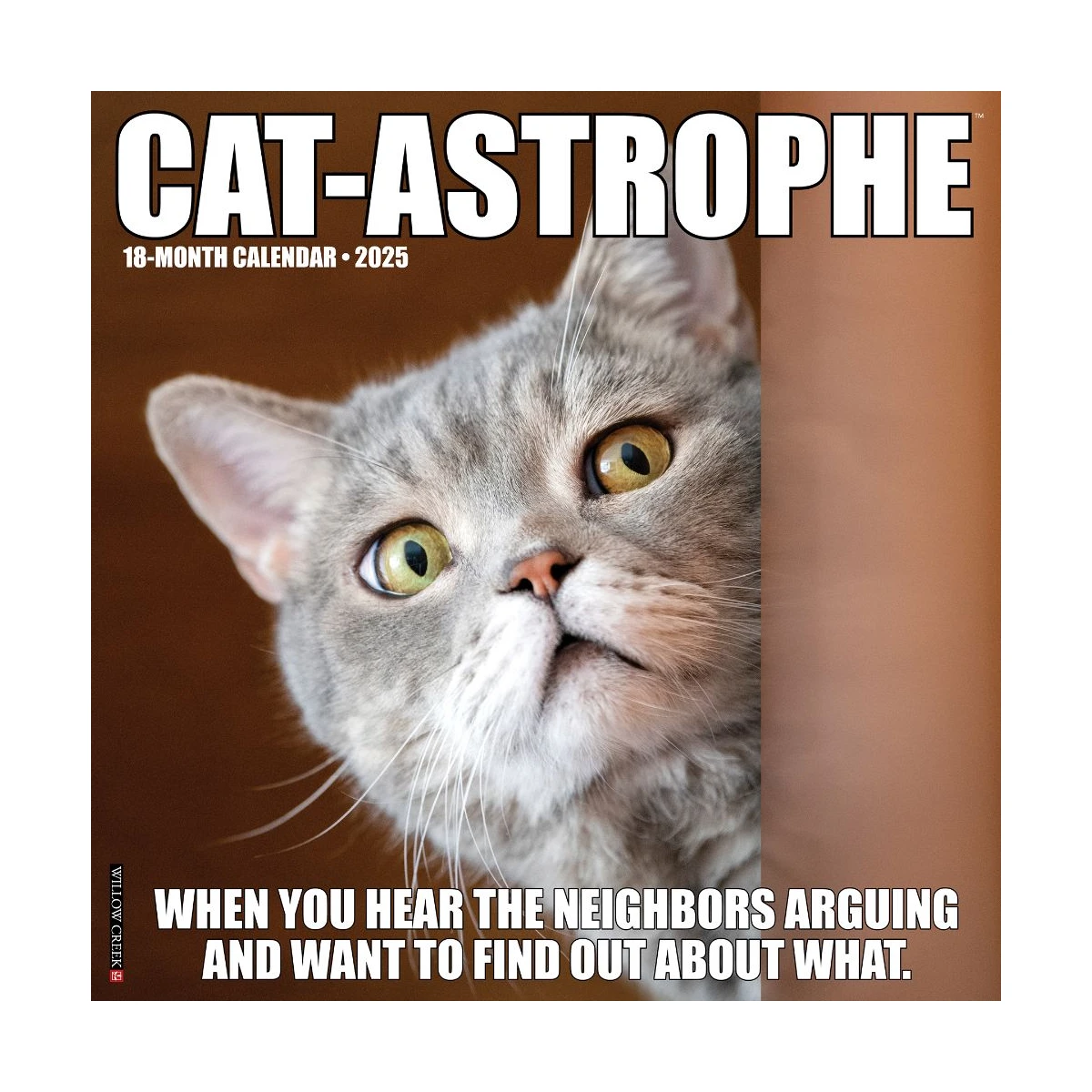 Cat-astrophe 2025 Wall Calendar