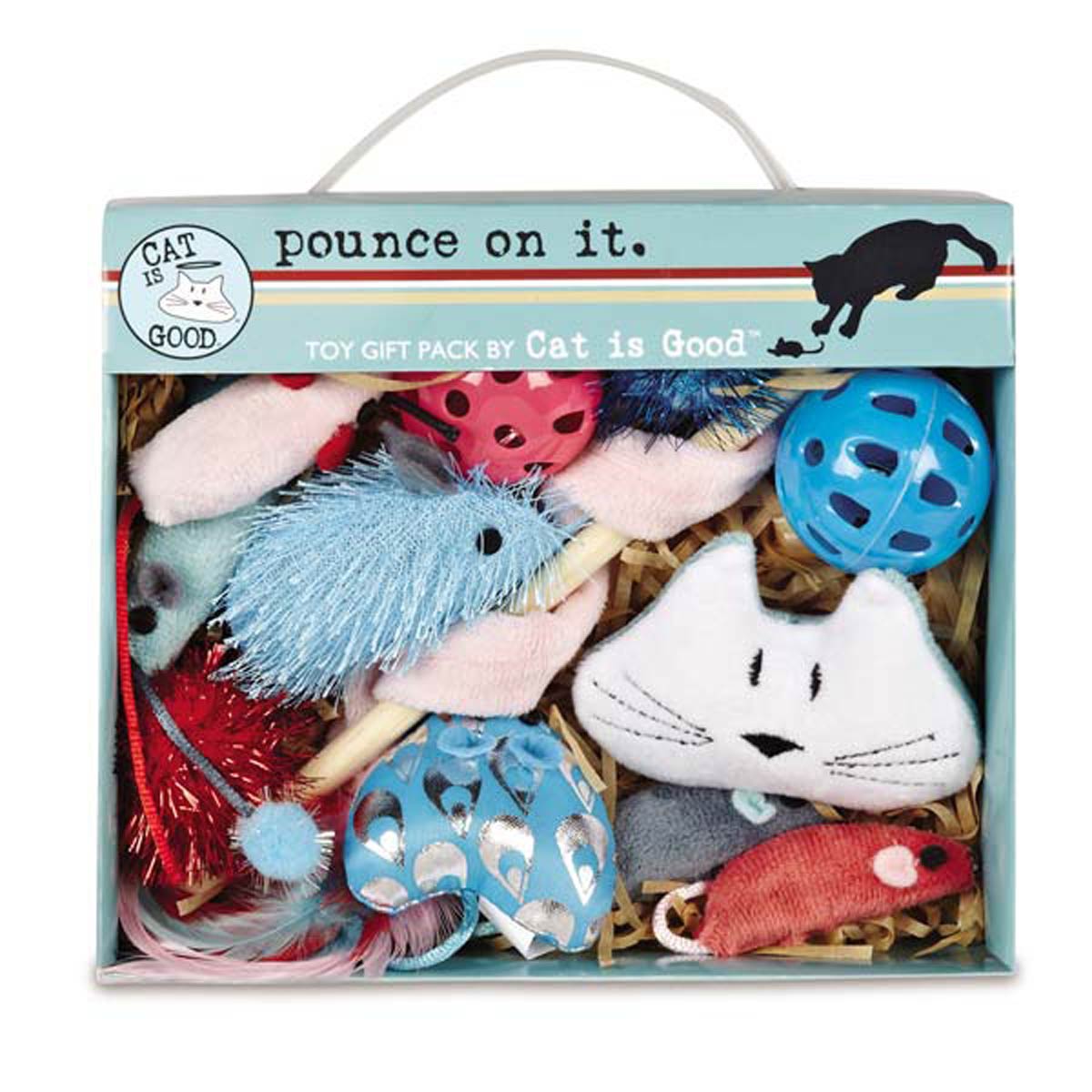Cat is Good Pounce on It 12-Piece Gift Pack