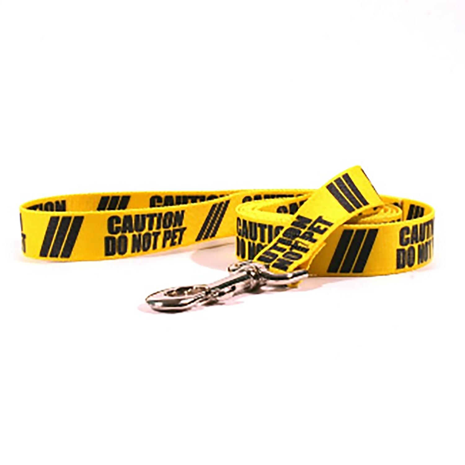 Caution Dog Leash by Yellow Dog - Do Not Pet