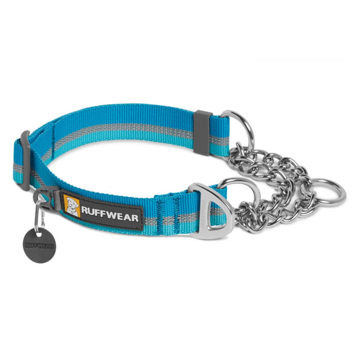 Chain Reaction Dog Collar by RuffWear - Blue Dusk
