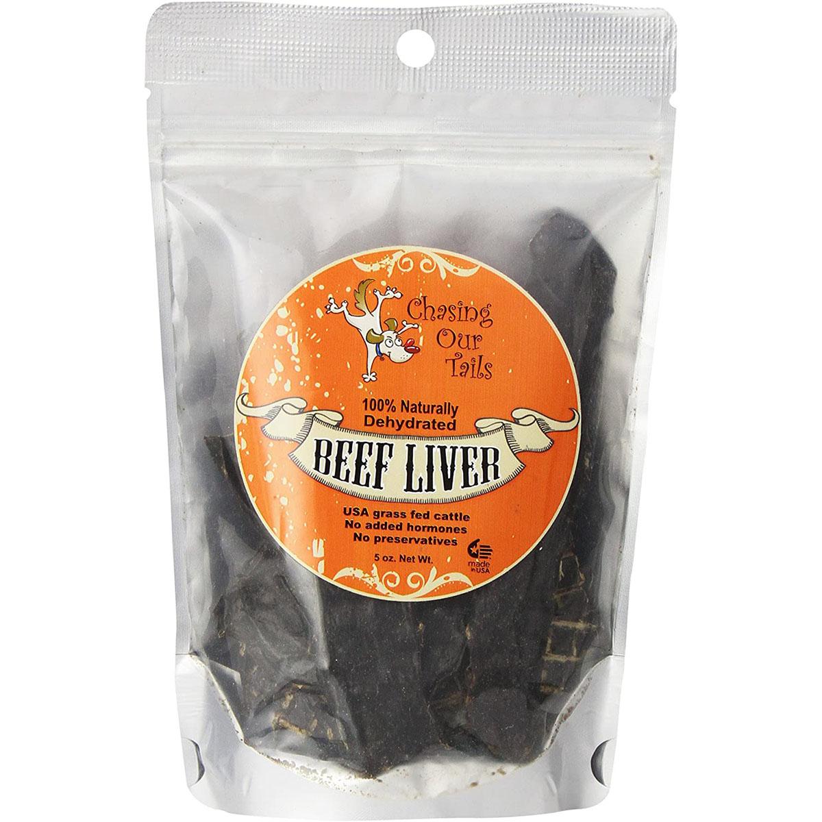 Chasing Our Tails Dehydrated Beef Liver Dog Treats