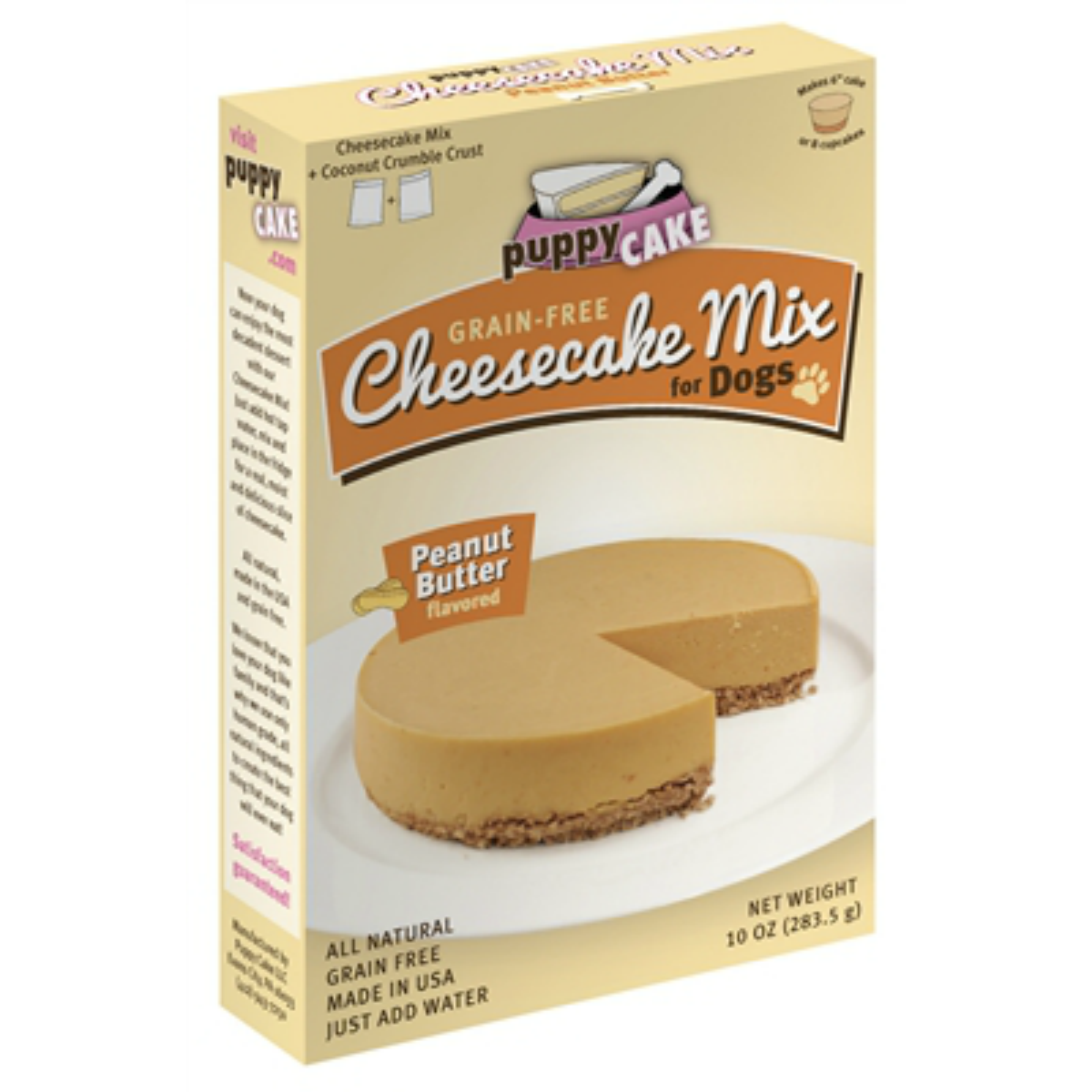 Cheesecake Puppy Cake Mix Dog Treat Peanut BaxterBoo