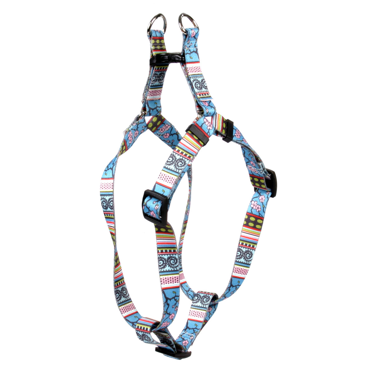 Cherry Blossoms Step-In Dog Harness by Yellow Dog