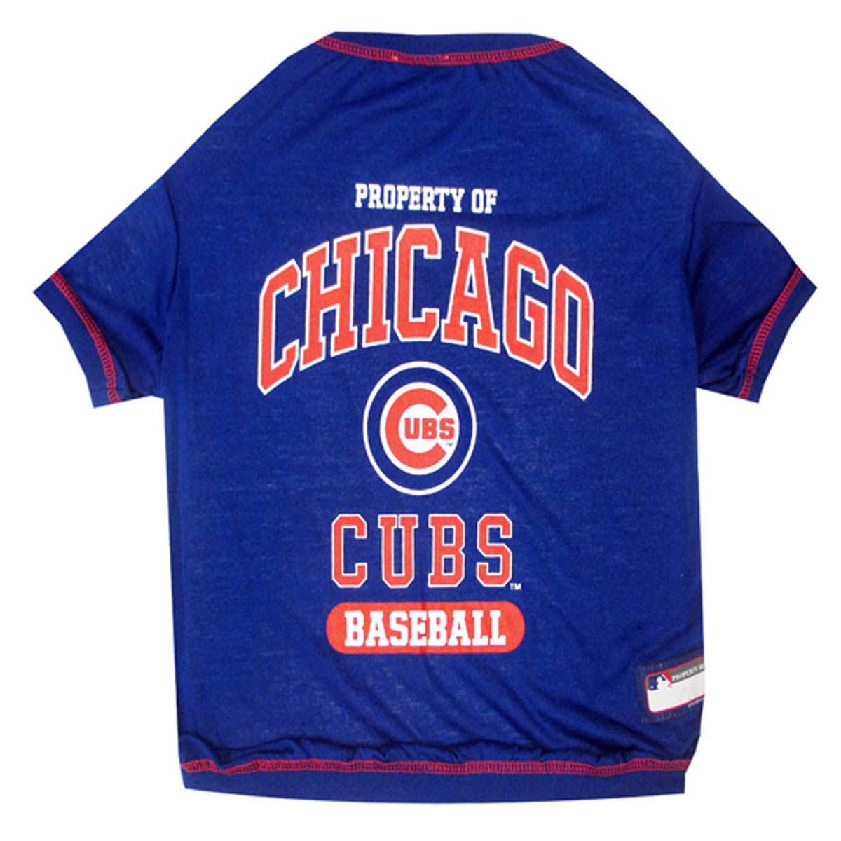 Chicago Cubs Dog T-Shirt - Blue
