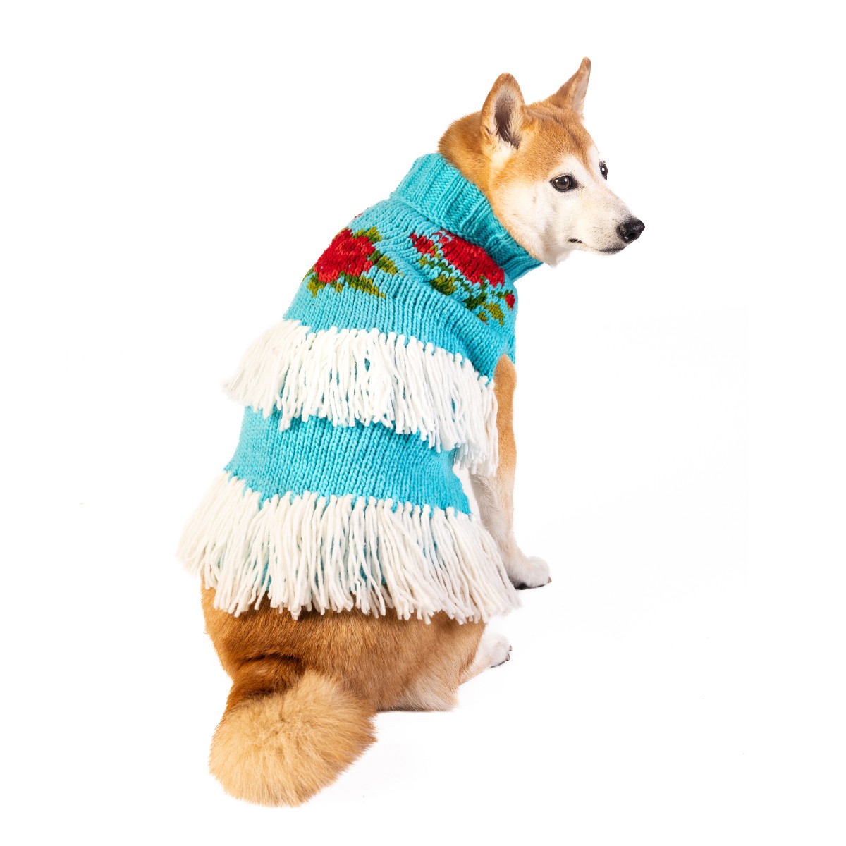 Chilly Dog Handmade Southwestern Wool Dog Sweater - Rodeo