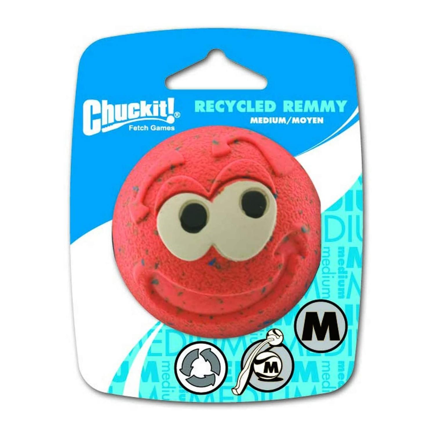 chuckit recycled remmy ball