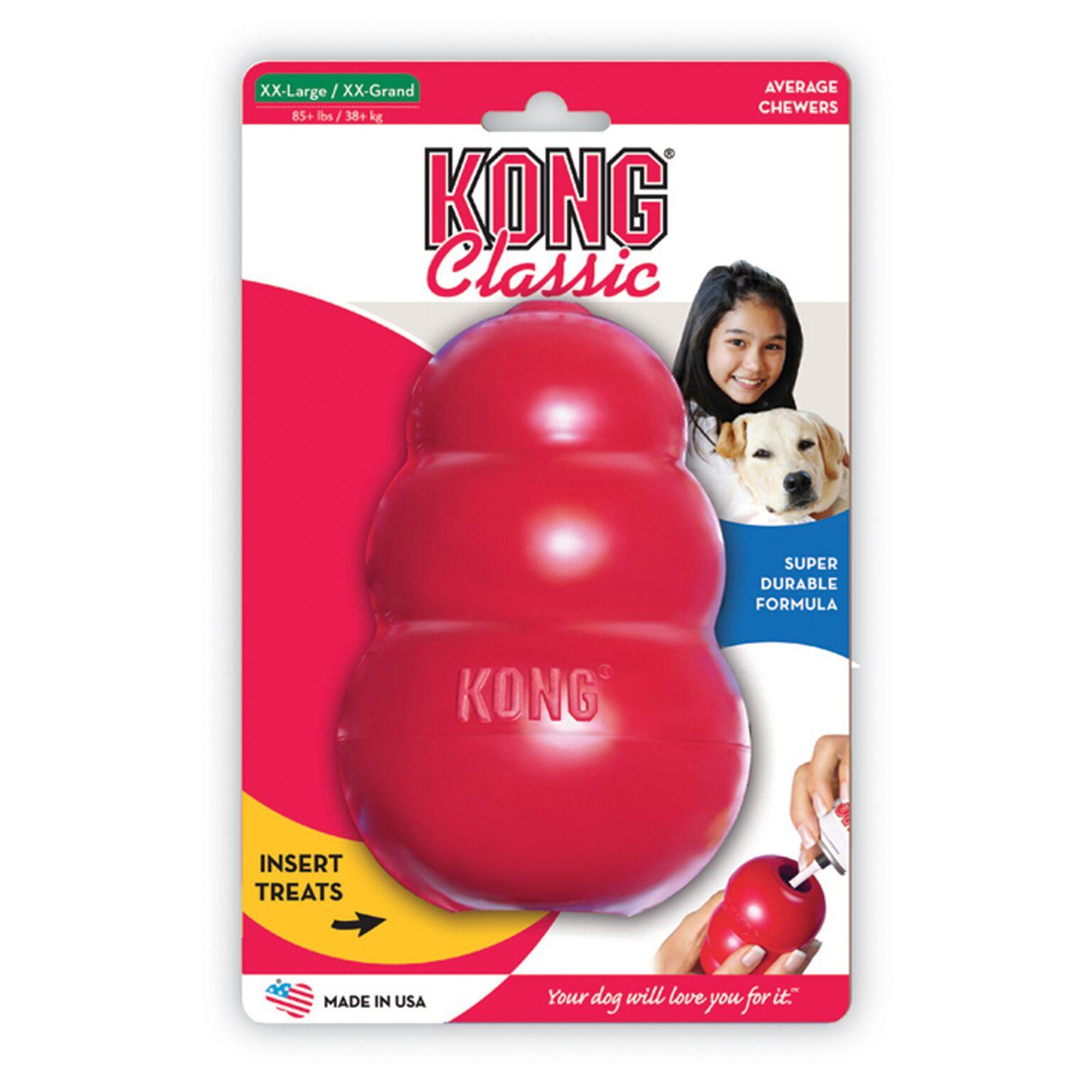 KONG Classic Hard Rubber Dental Dog Toys