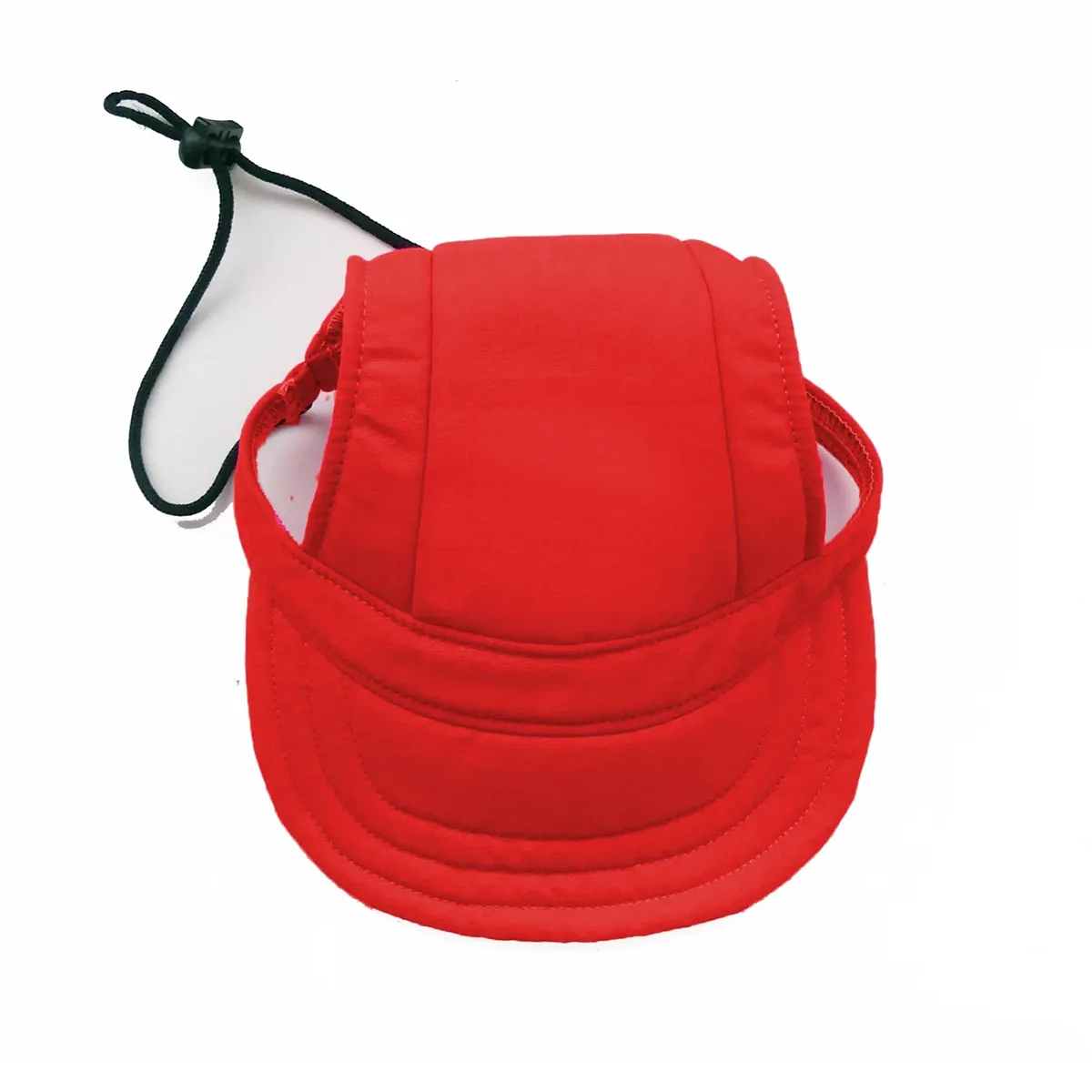 Cloak & Dawggie Precision-Fit Ball Cap Dog Hat - Red