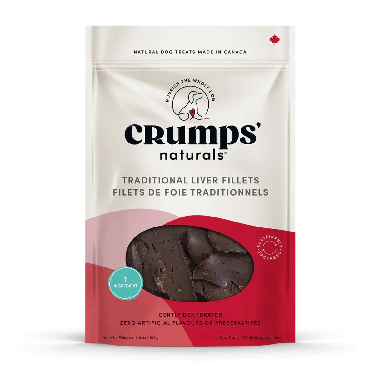 Crumps' Naturals Liver Fillets Dog Treat