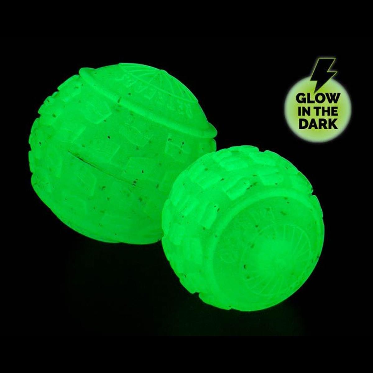 Cycle Dog Ecolast High Roller Ball Dog Toy - Glow
