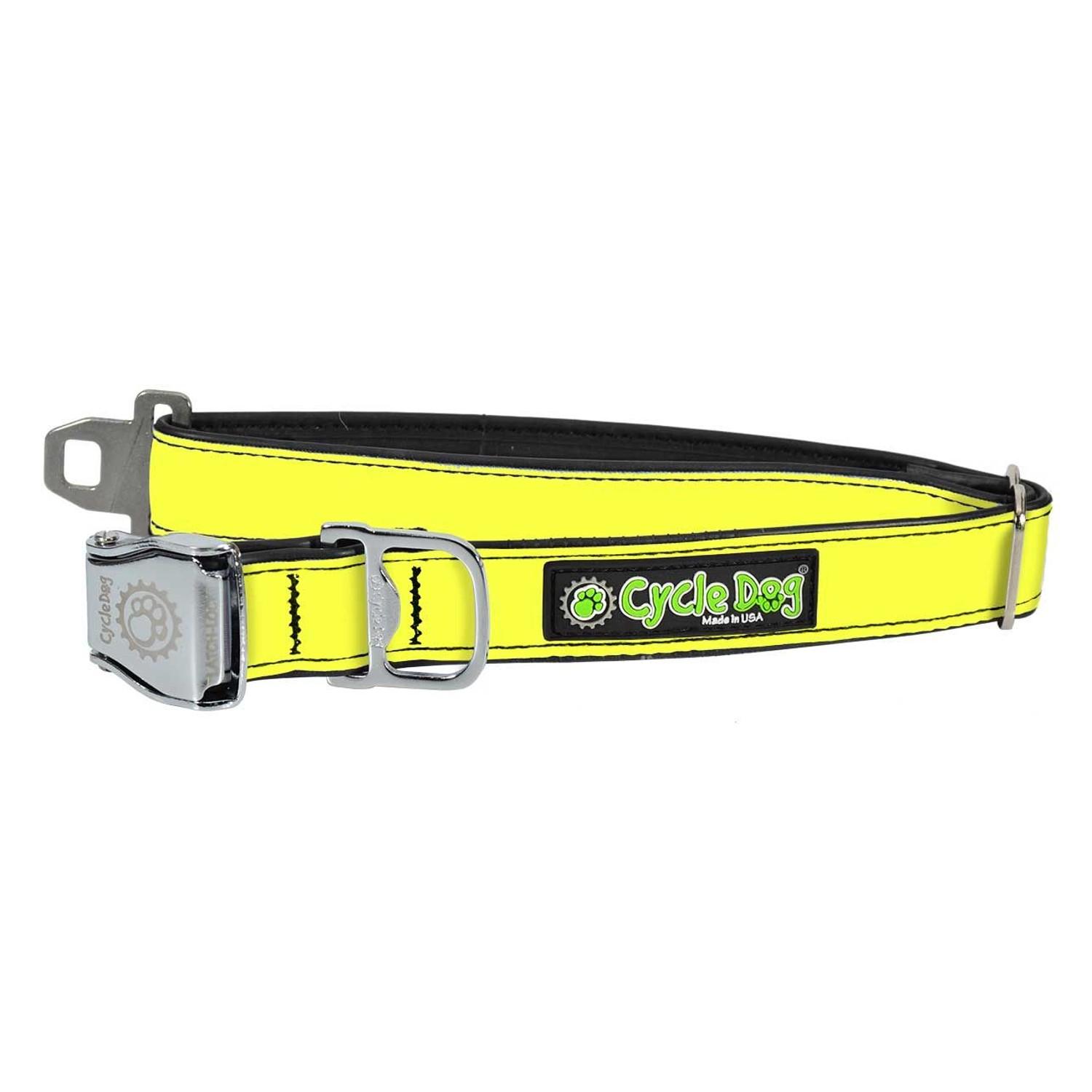 Buckle-Down Batman Shield Yellow Pet Collar - Small