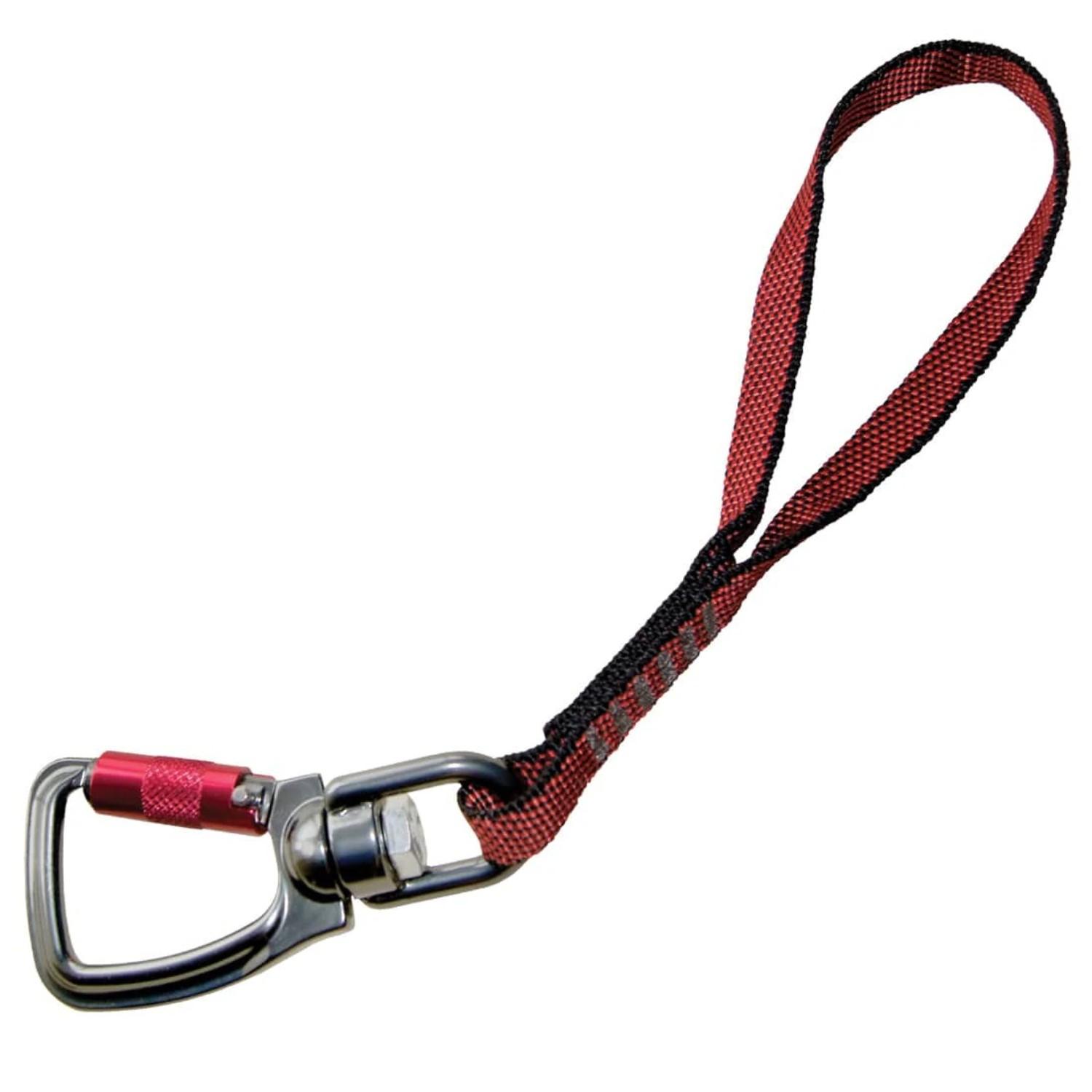 Kurgo Seatbelt Loop Swivel Tether - Red