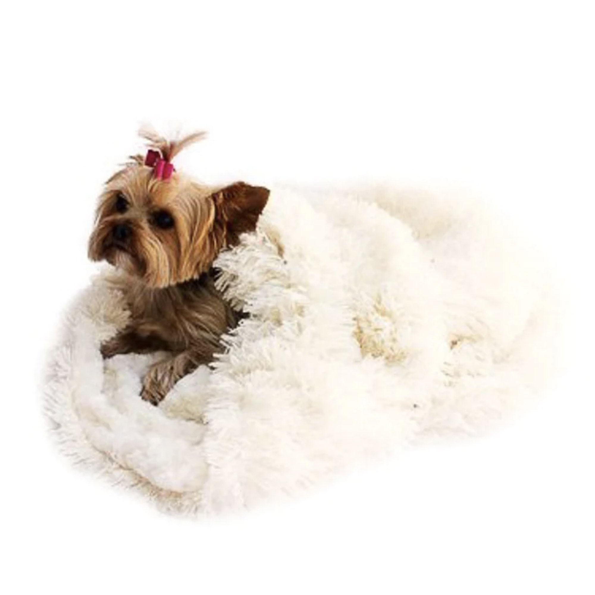 The Dog Squad 3-in-1 Cozy Dog Cuddle Sack - Ivory Powder Puff
