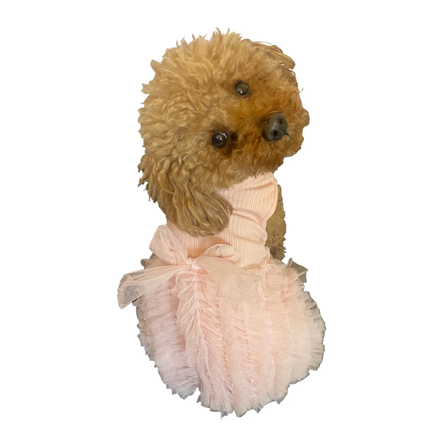 The Dog Squad Birthday Buttercream Tutu Dog Dress - Pink