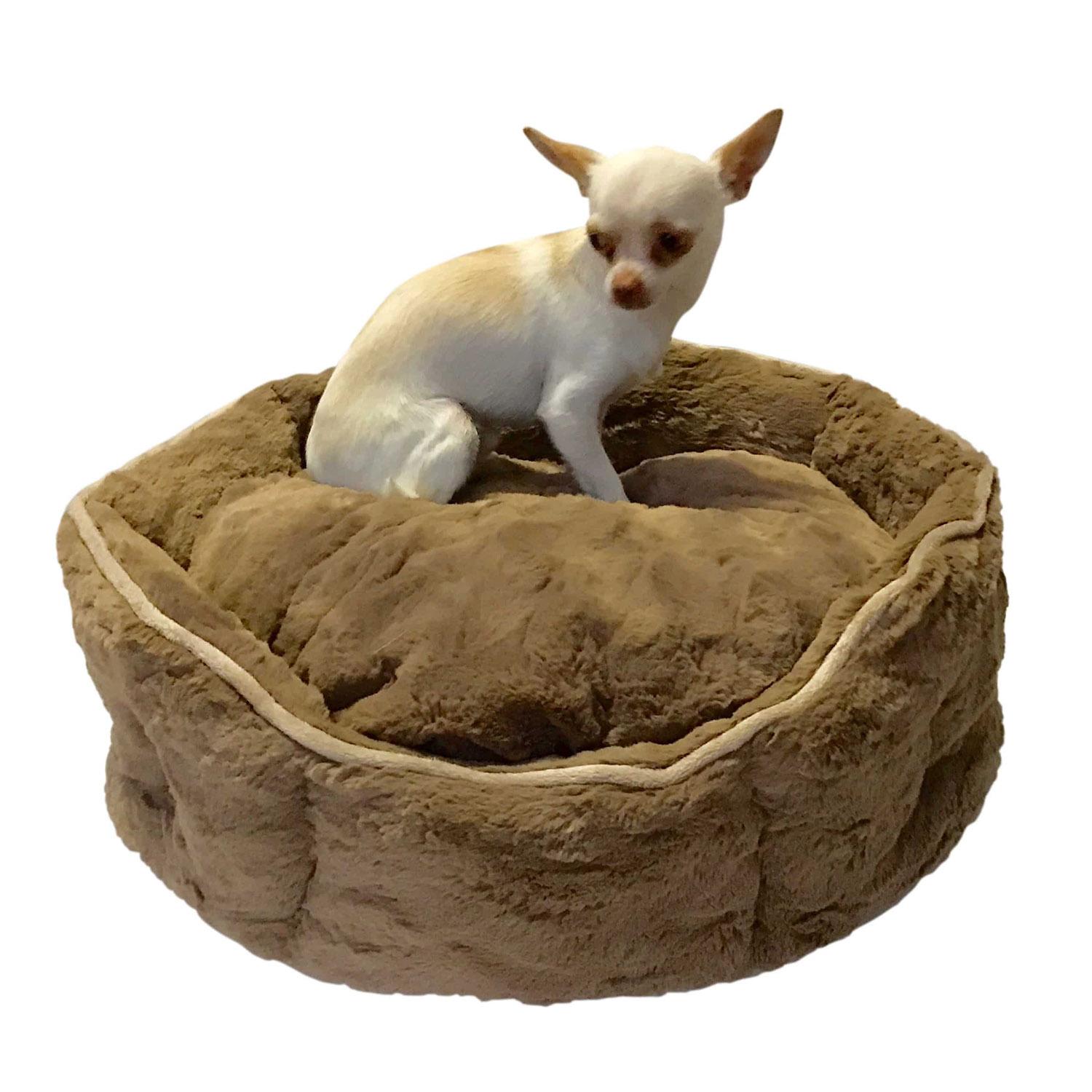 The Dog Squad Shell Dog Bed - Mocha