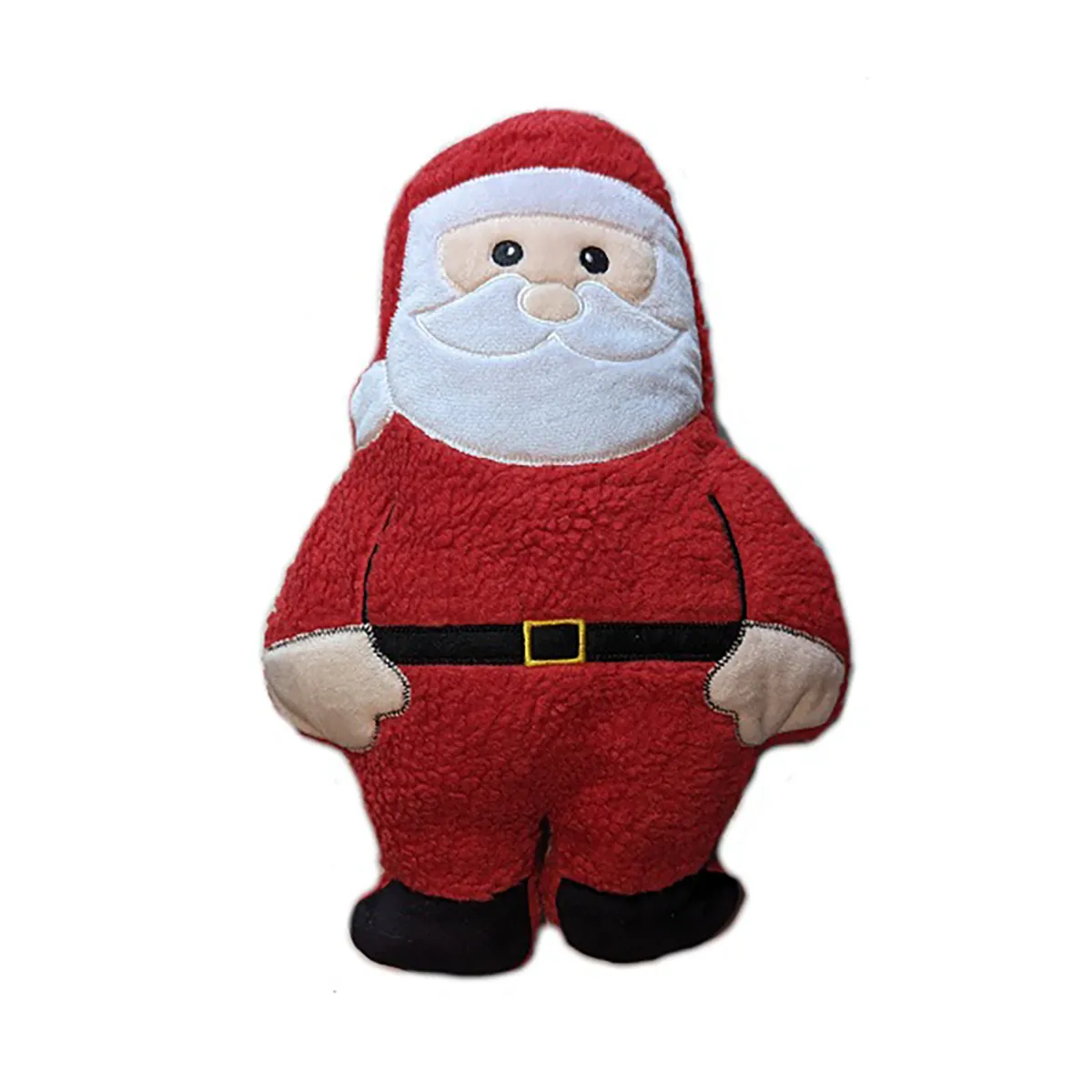 Dog Star Holiday Fleece Plush Toy - Santa Claus