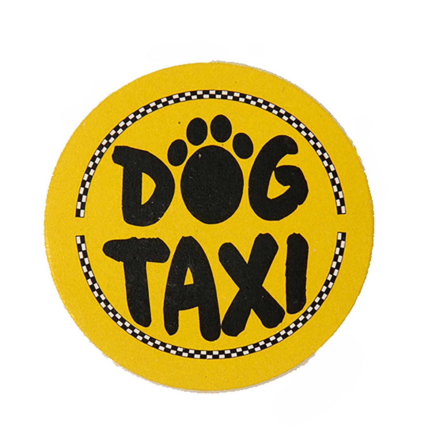 Dog Speak Car Coaster - Dog Taxi