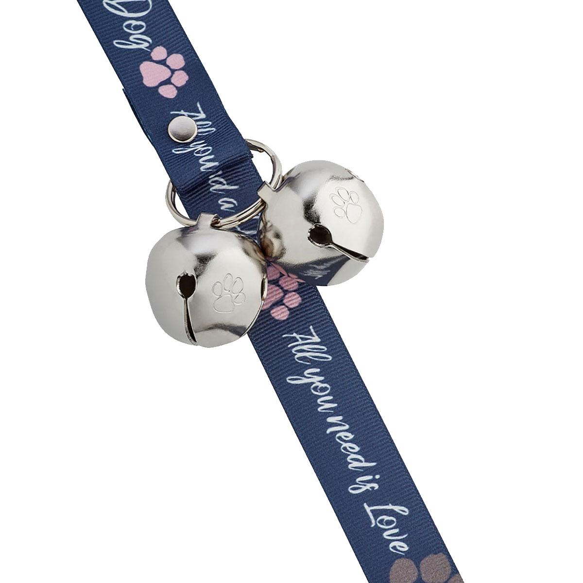 Poochie Bells Dog Doorbell Doggie Dialogue Collection- All You Need is Love and a Dog