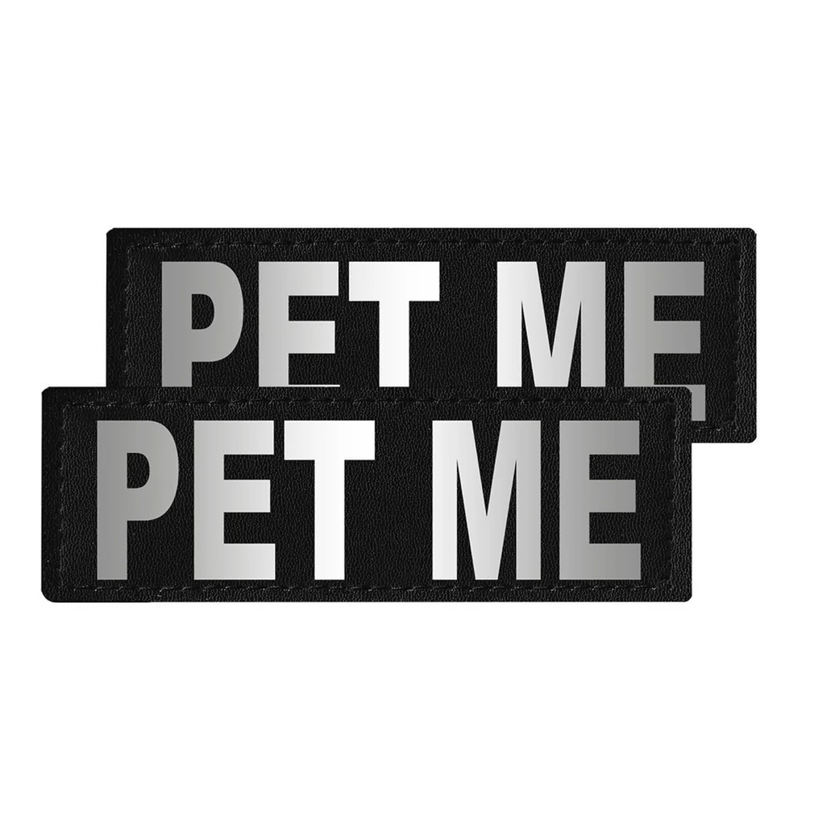 Dogline Removable Reflective Patches for Dog Harnesses, Collar or Vests - PET ME