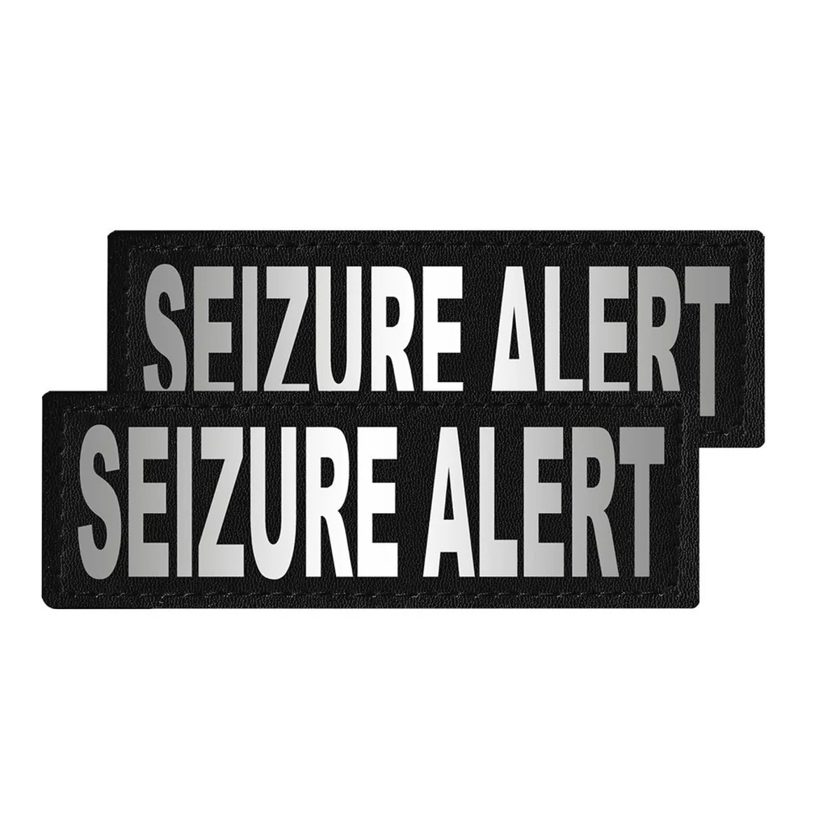 Dogline Removable Reflective Patches for Dog Harnesses, Collar or Vests - SEIZURE ALERT