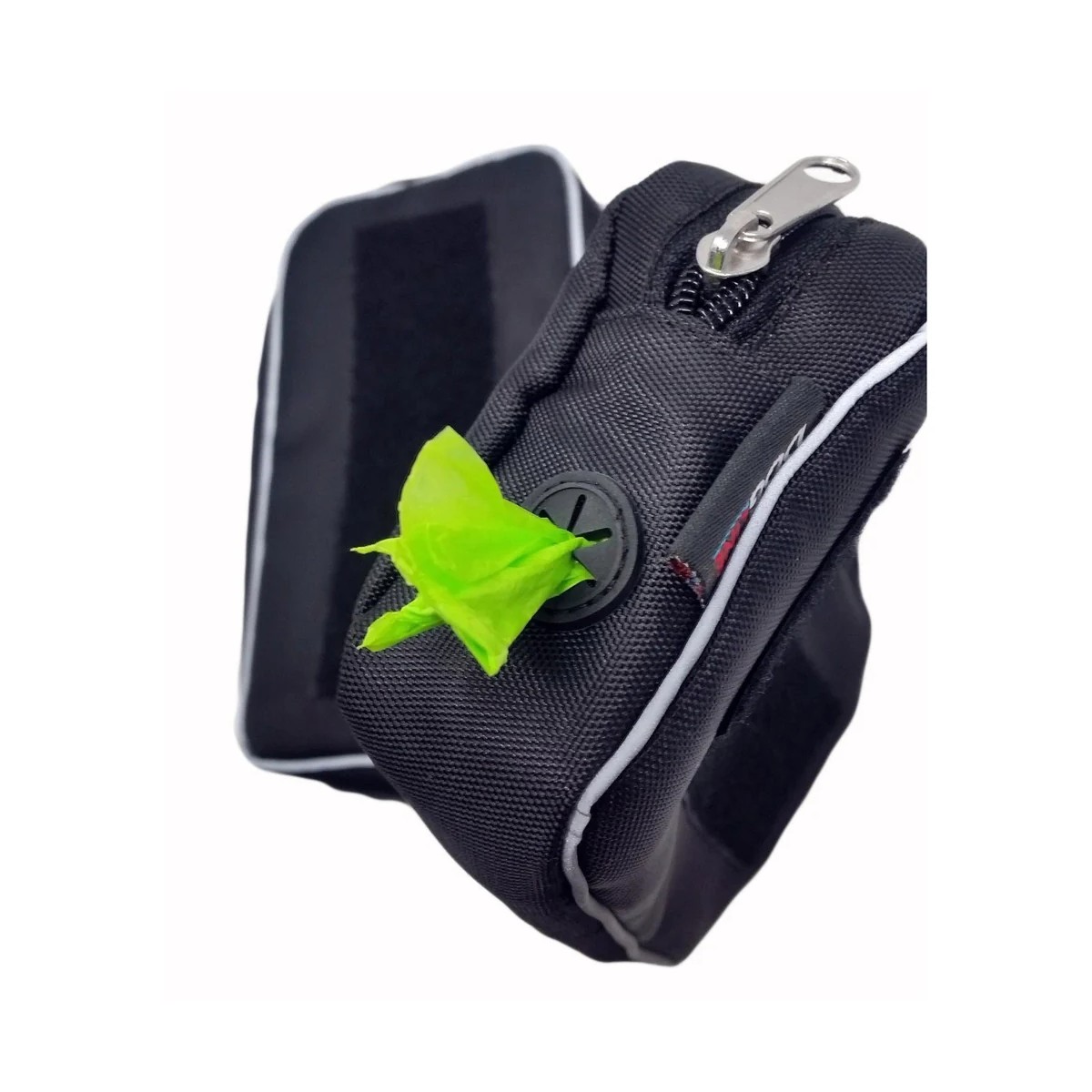 Dogline Saddle Bags Utility + Built-In Waste Bag Dispenser for Quest Dog Harness