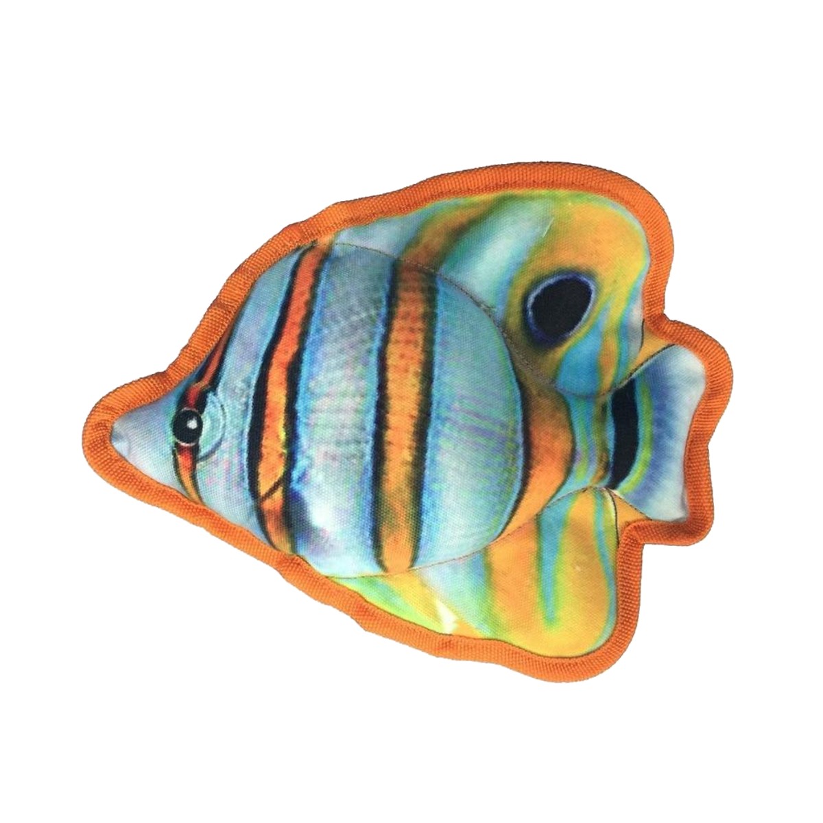 Dogline Tropical Fish Dog Toy - Butterflyfish