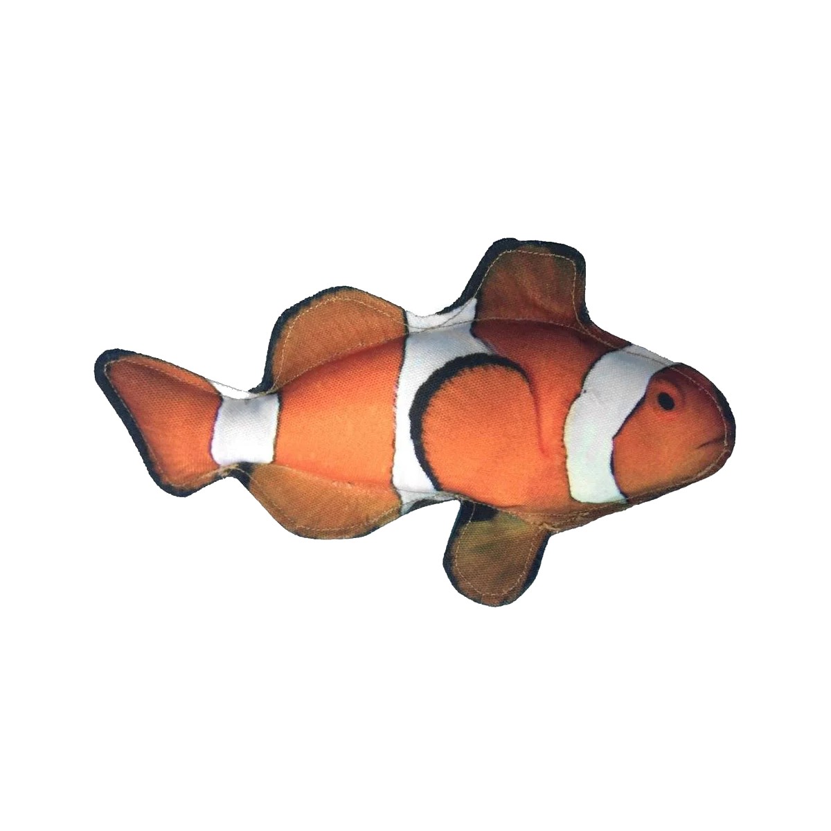 Dogline Tropical Fish Dog Toy - Clownfish