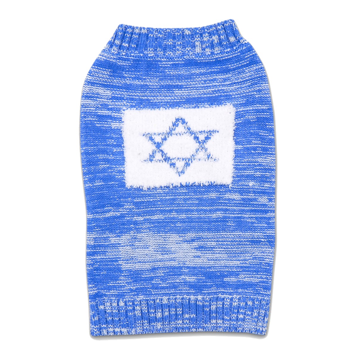 DOGO Holiday Hanukkah Dog Sweater - Blue