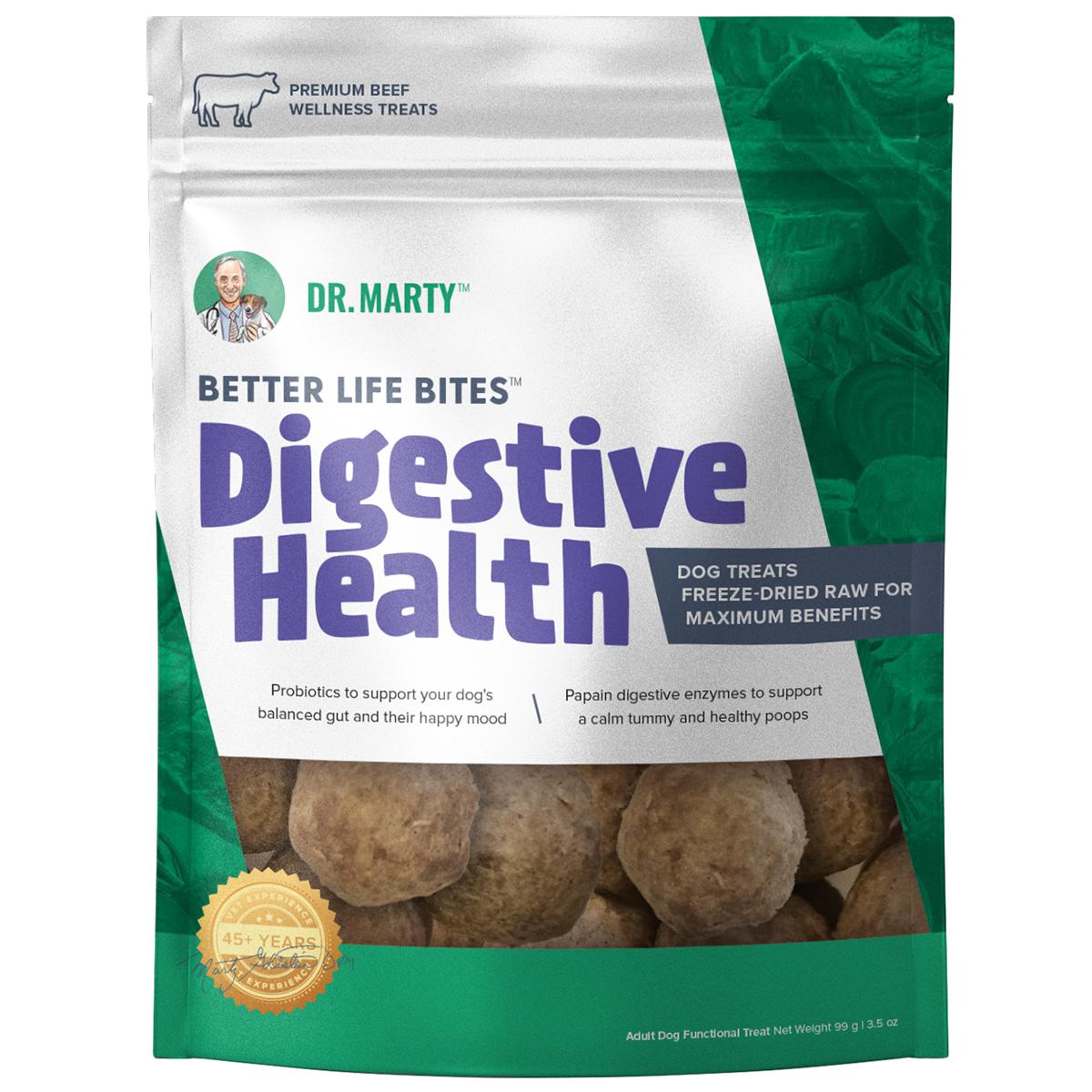 Dr. Marty Better Life Bites Digestive Health Freeze-Dried Dog Treats