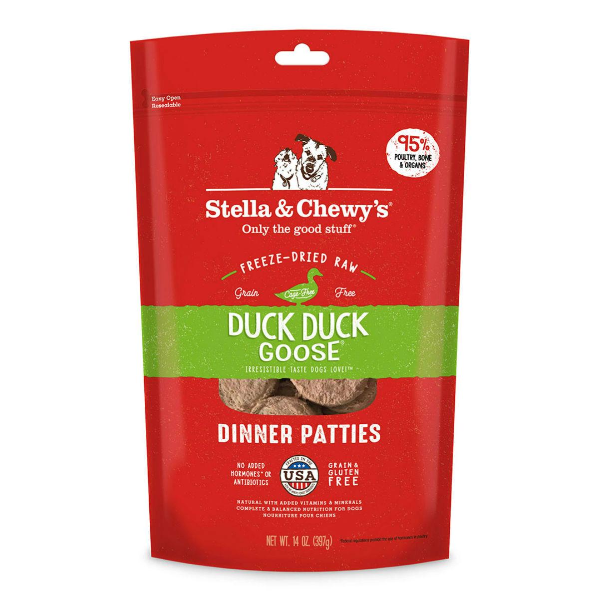stella-chewys-duck-duck-goose-dinner-patties-dog-treats-freeze-dried
