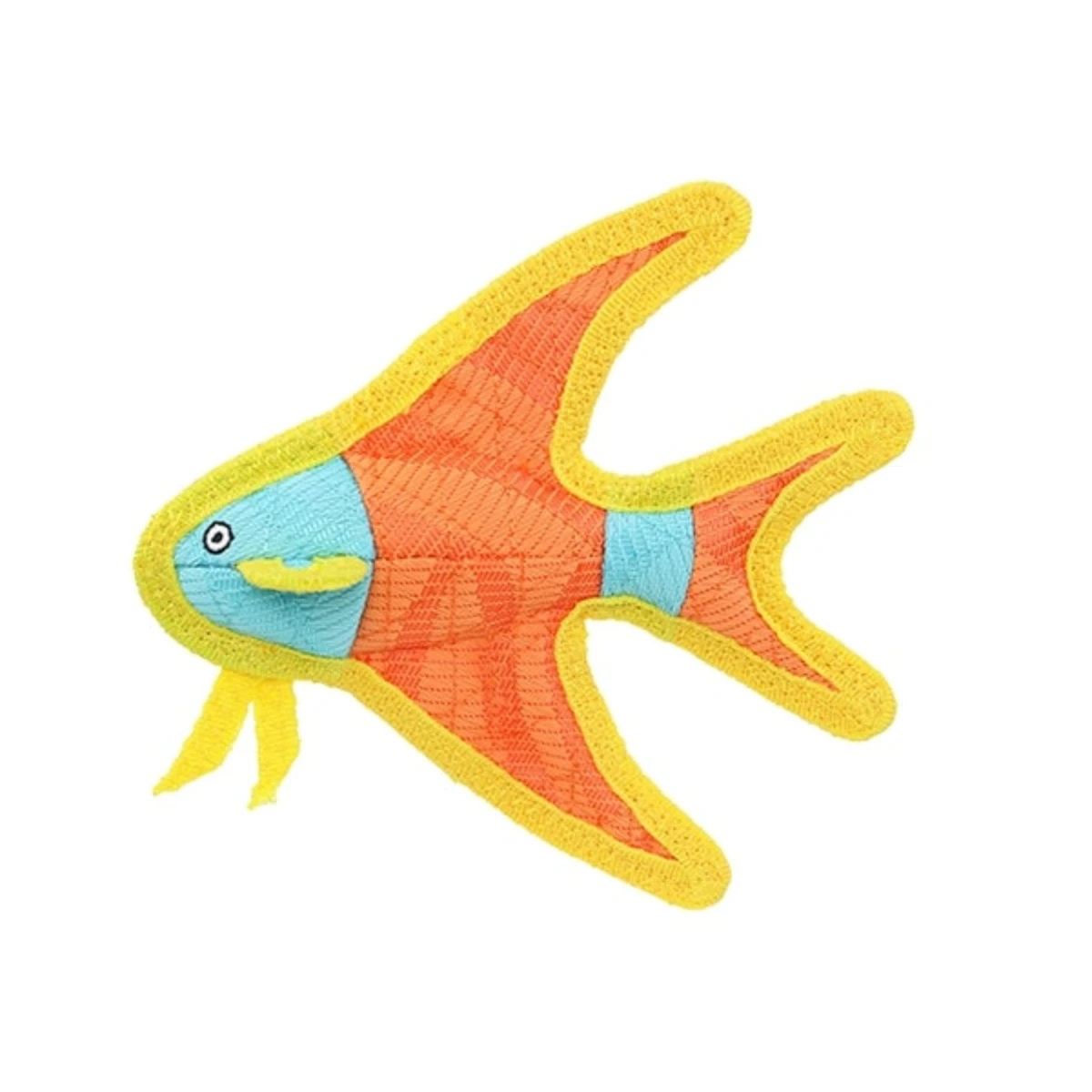 Duraforce Angel Fish Dog Toy - Orange