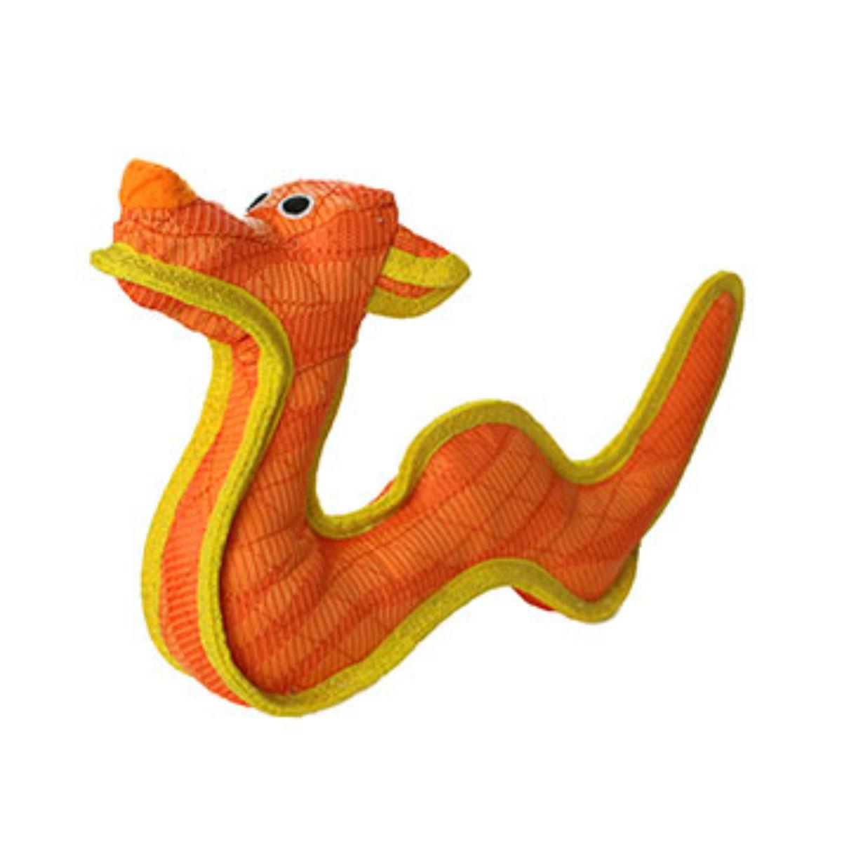 Duraforce Dragon Dog Toy - Orange